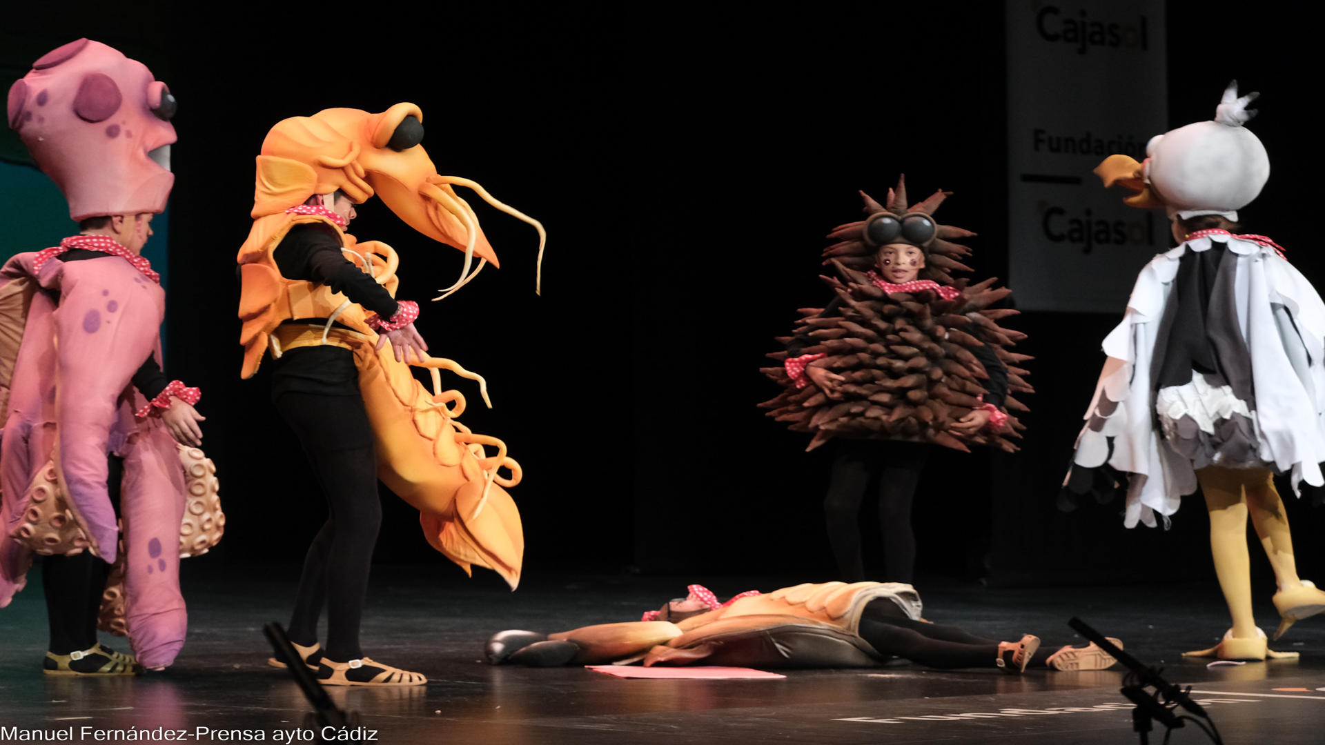 Cuarteto infantil, El cuadro de la Caleta - Final