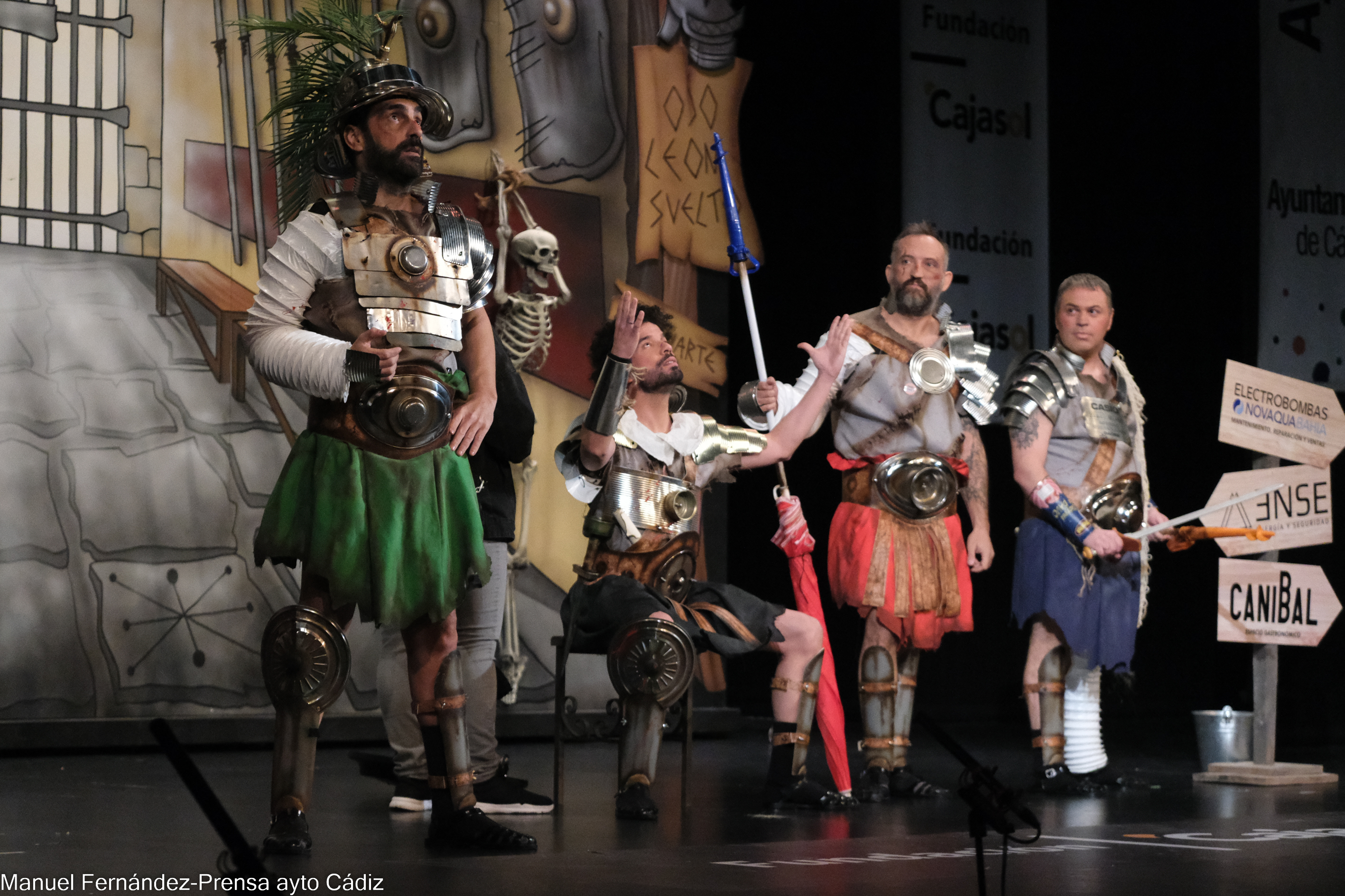 Cuarteto, Escuela taller de gladiadores El Pópulo