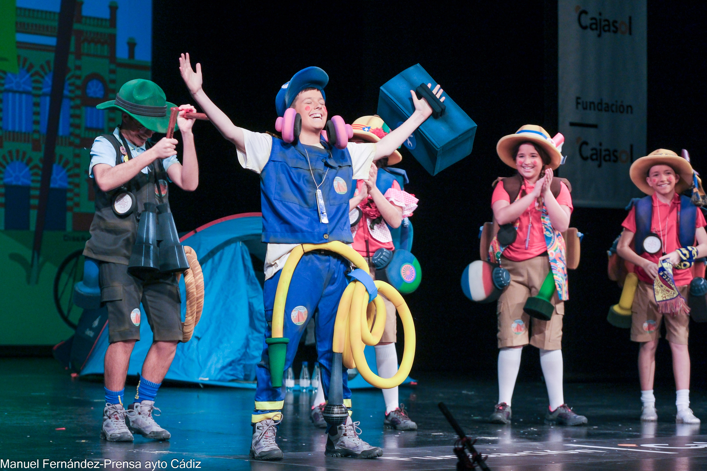 Cuarteto juvenil, Campamento de verano gaditano: El tío Chano 