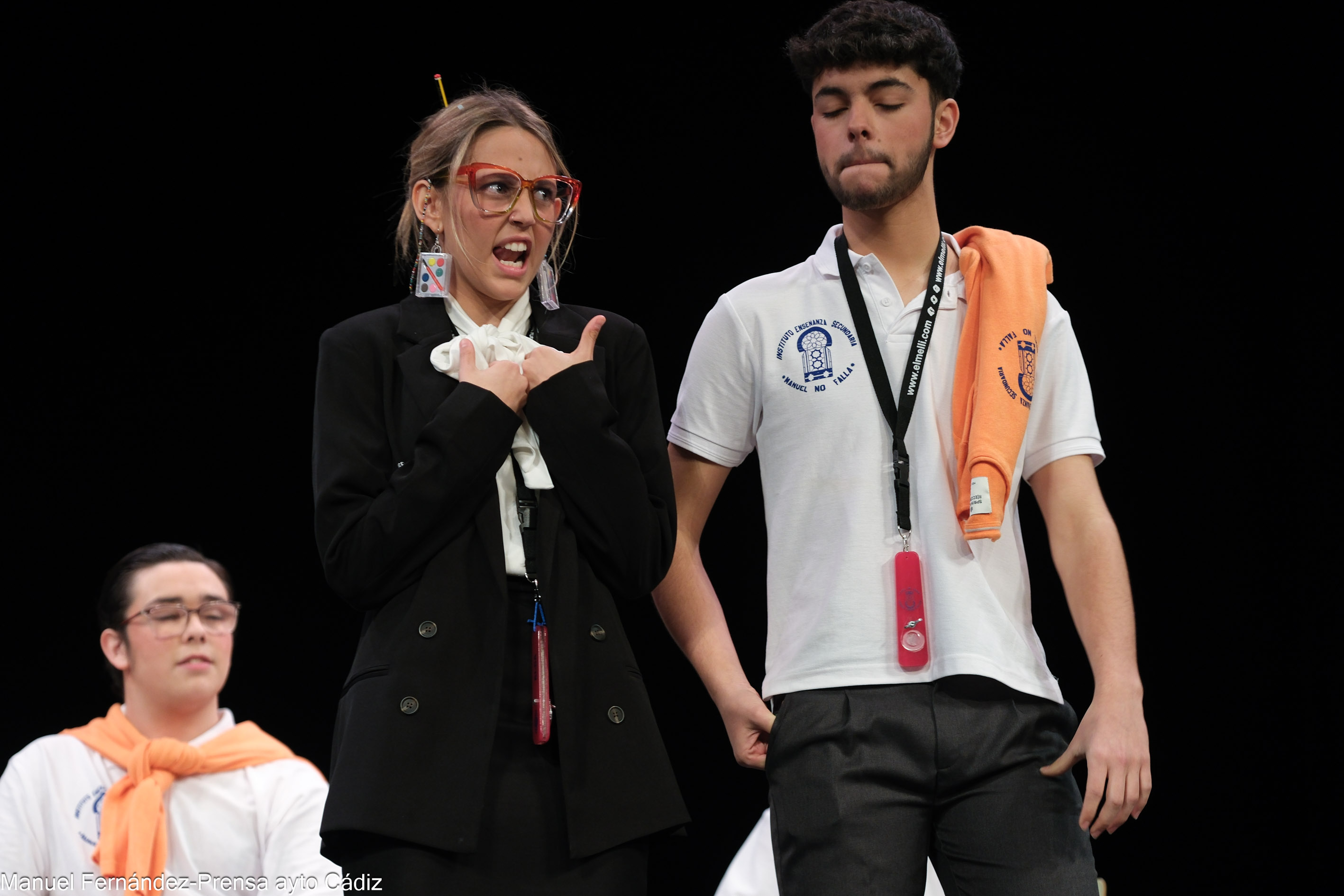 Cuarteto juvenil, La señorita Candelaria y tres niños de secundaria - Semifinales