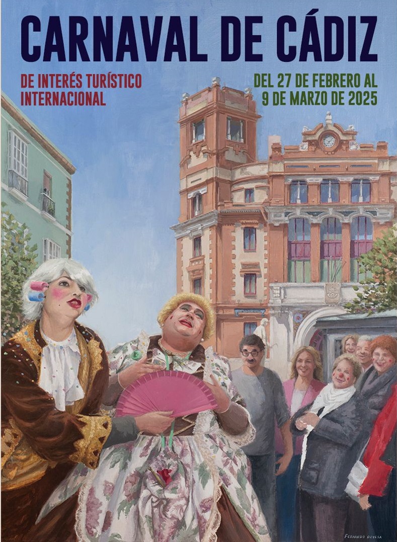 Cartel Carnaval Cádiz 2025