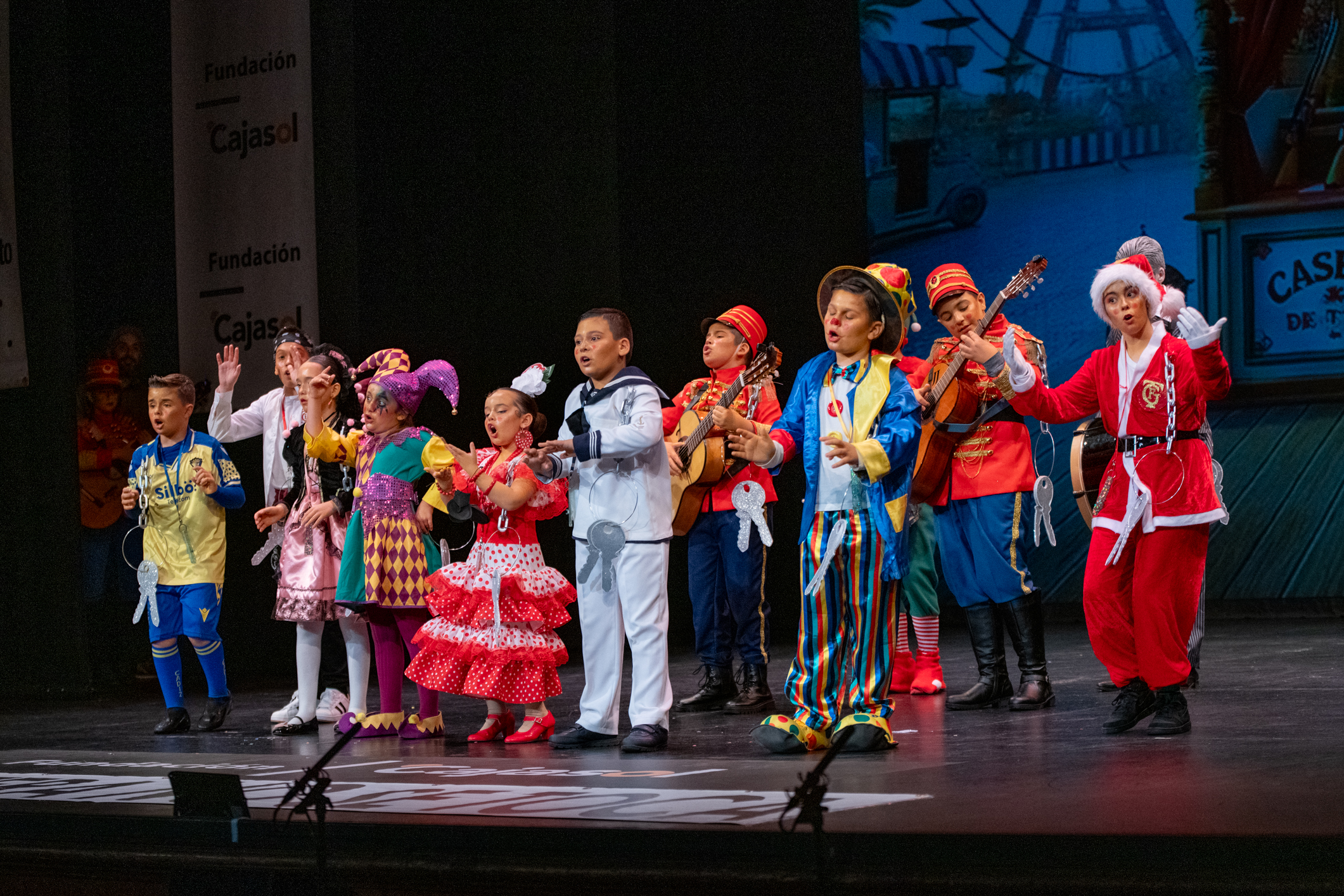 Chirigota infantil, Ojú que colgaera - Semifinal