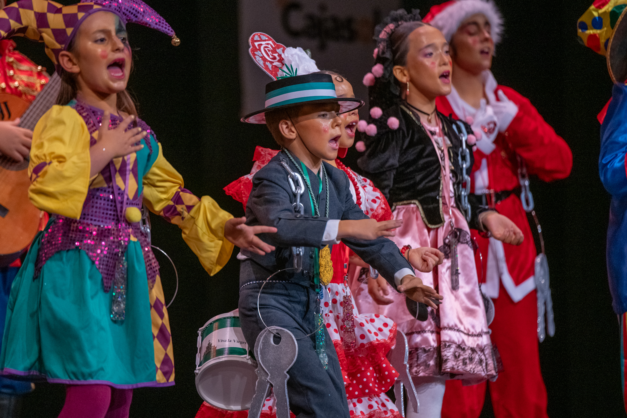 Chirigota infantil, Ojú que colgaera - Semifinal