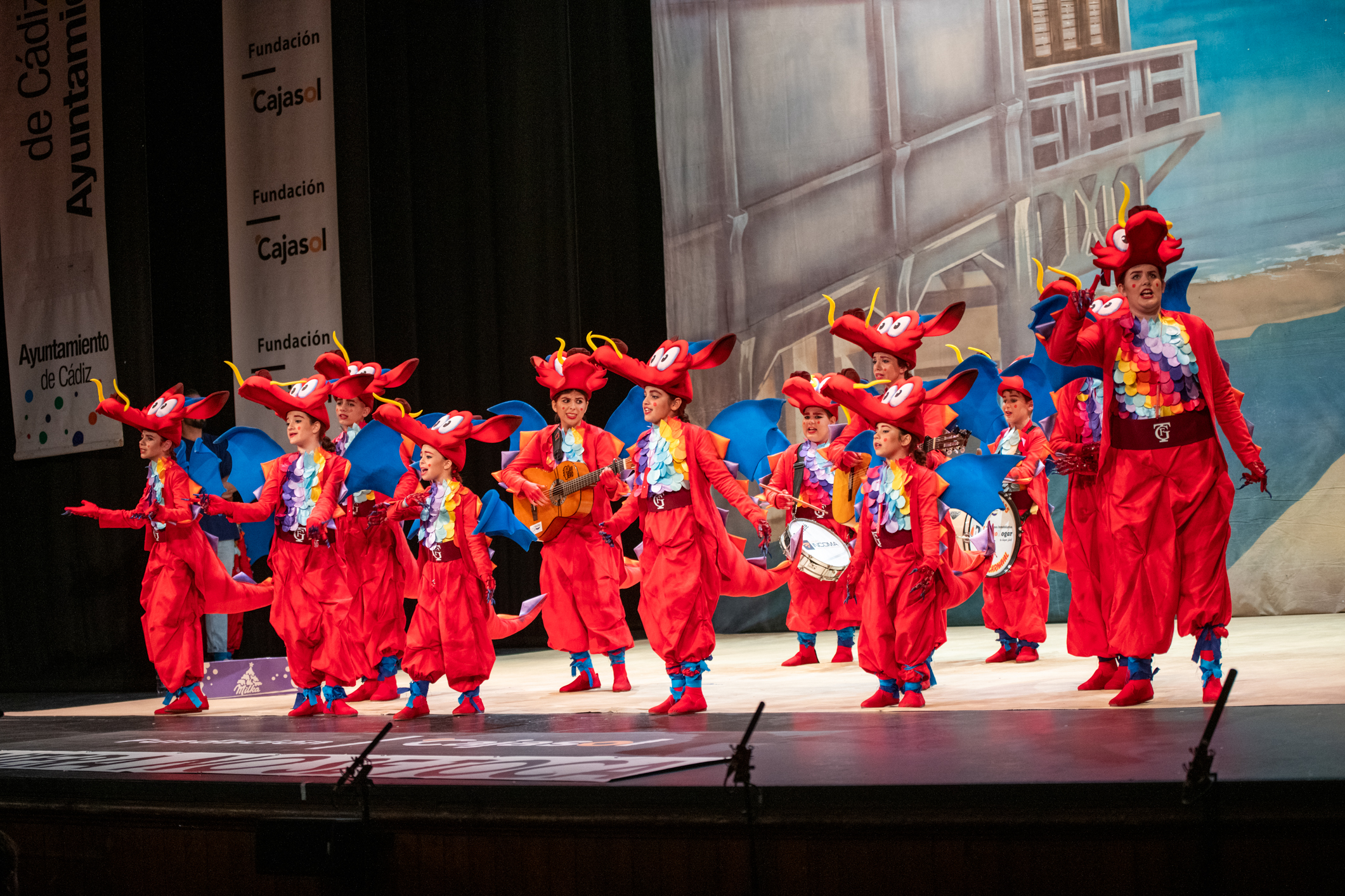 Chirigota infantil, Mushu Carnaval - Semifinales