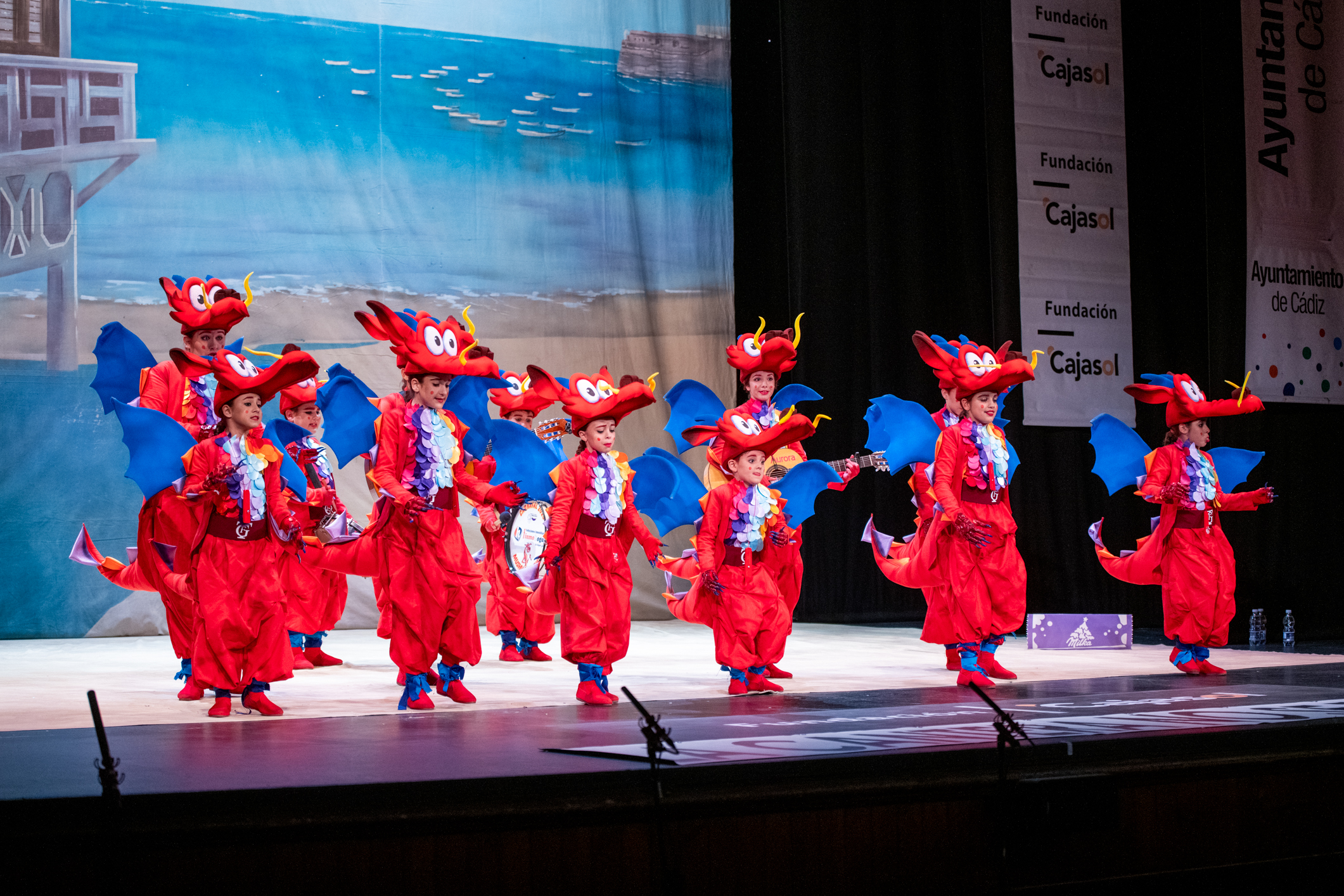 Chirigota infantil, Mushu Carnaval - Semifinales