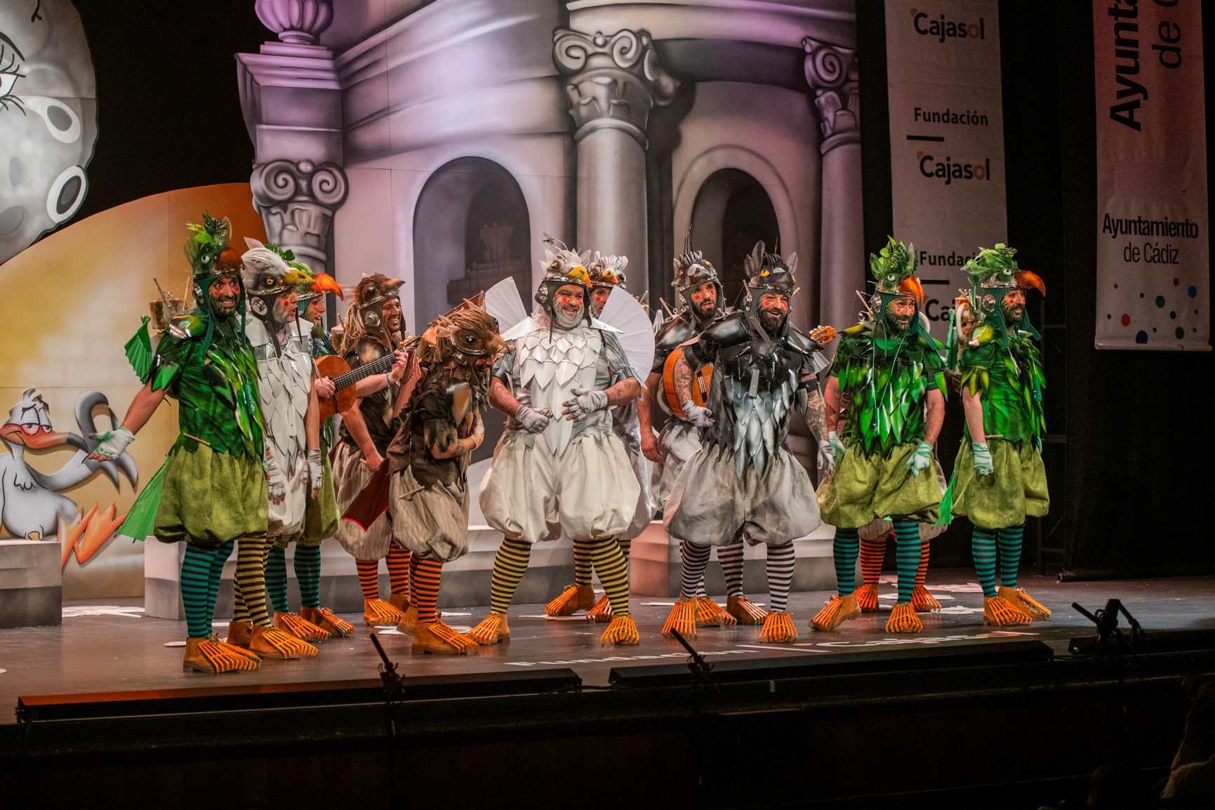 Chirigota, Los cagones - Preliminares
