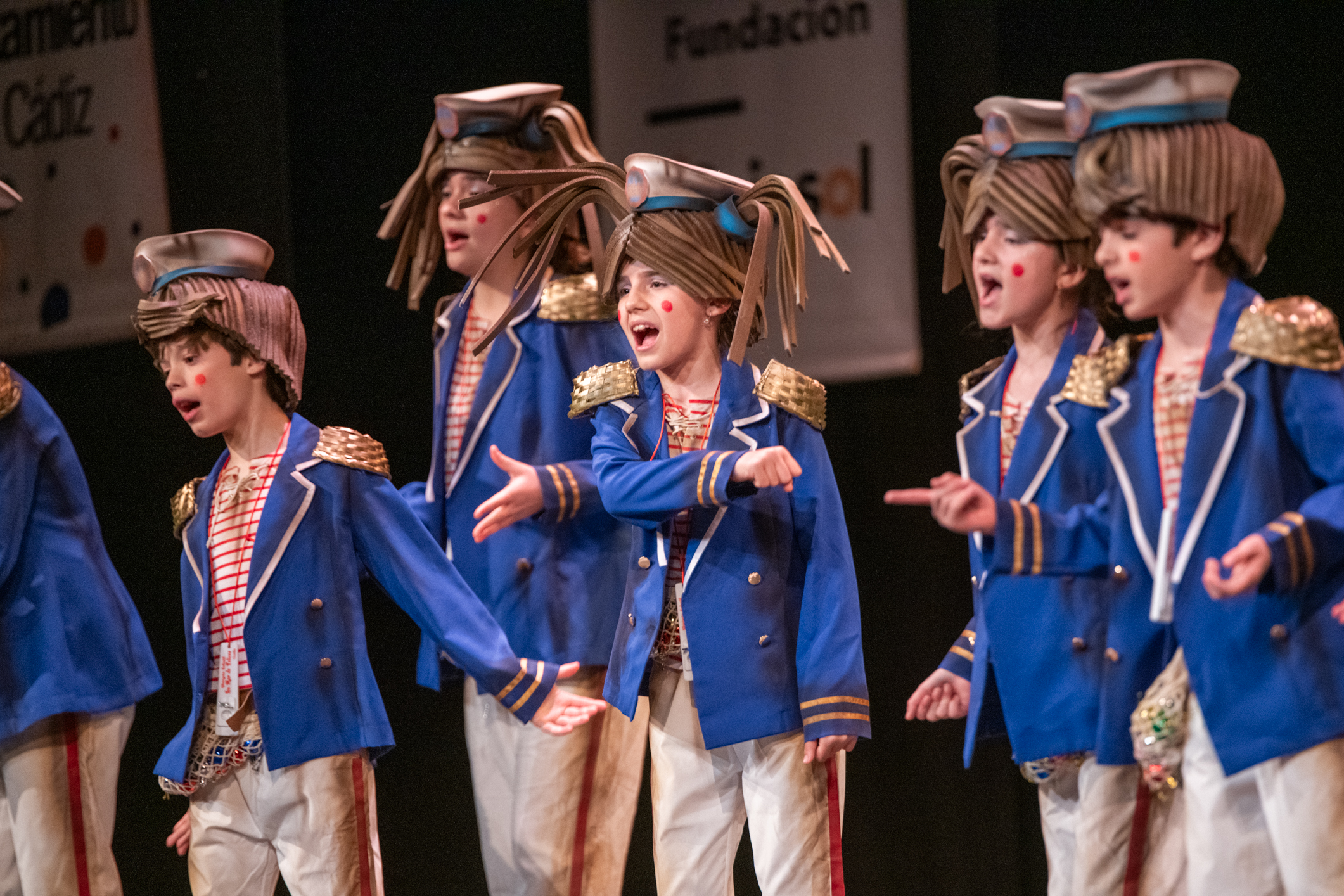 Chirigota infantil, La mar de felices - Semifinal