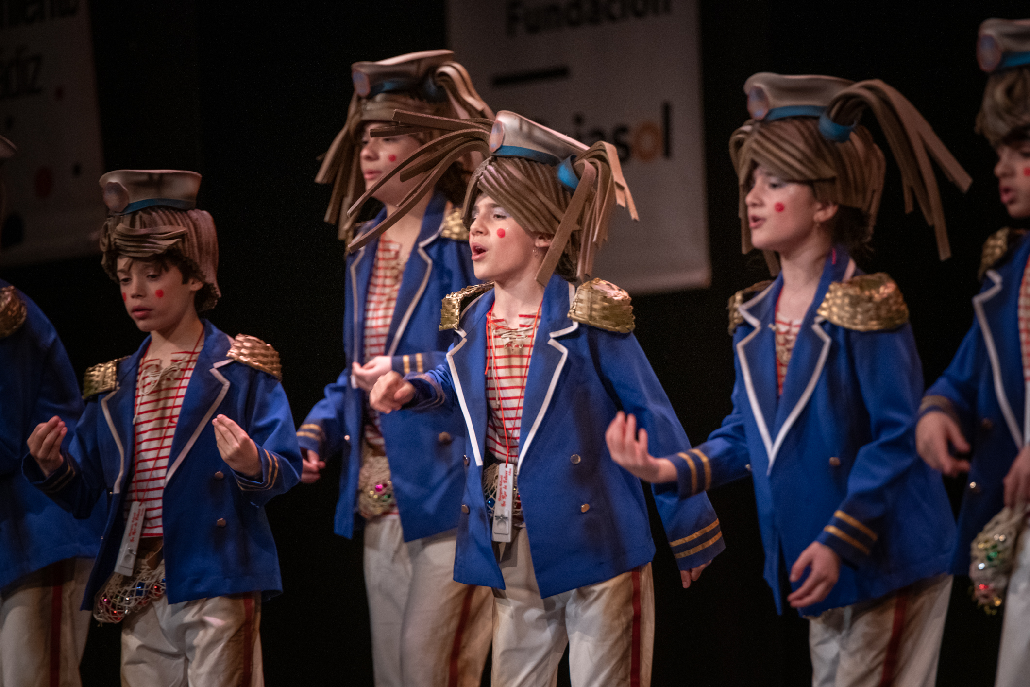 Chirigota infantil, La mar de felices - Semifinal