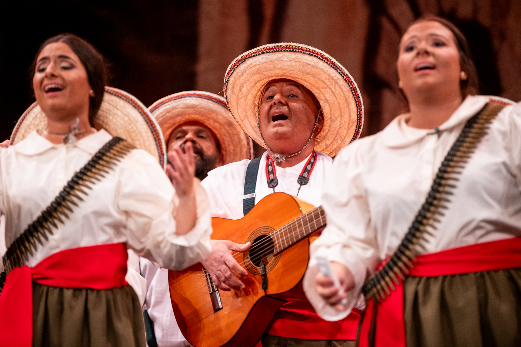 Comparsa, Las adelitas - Preliminares