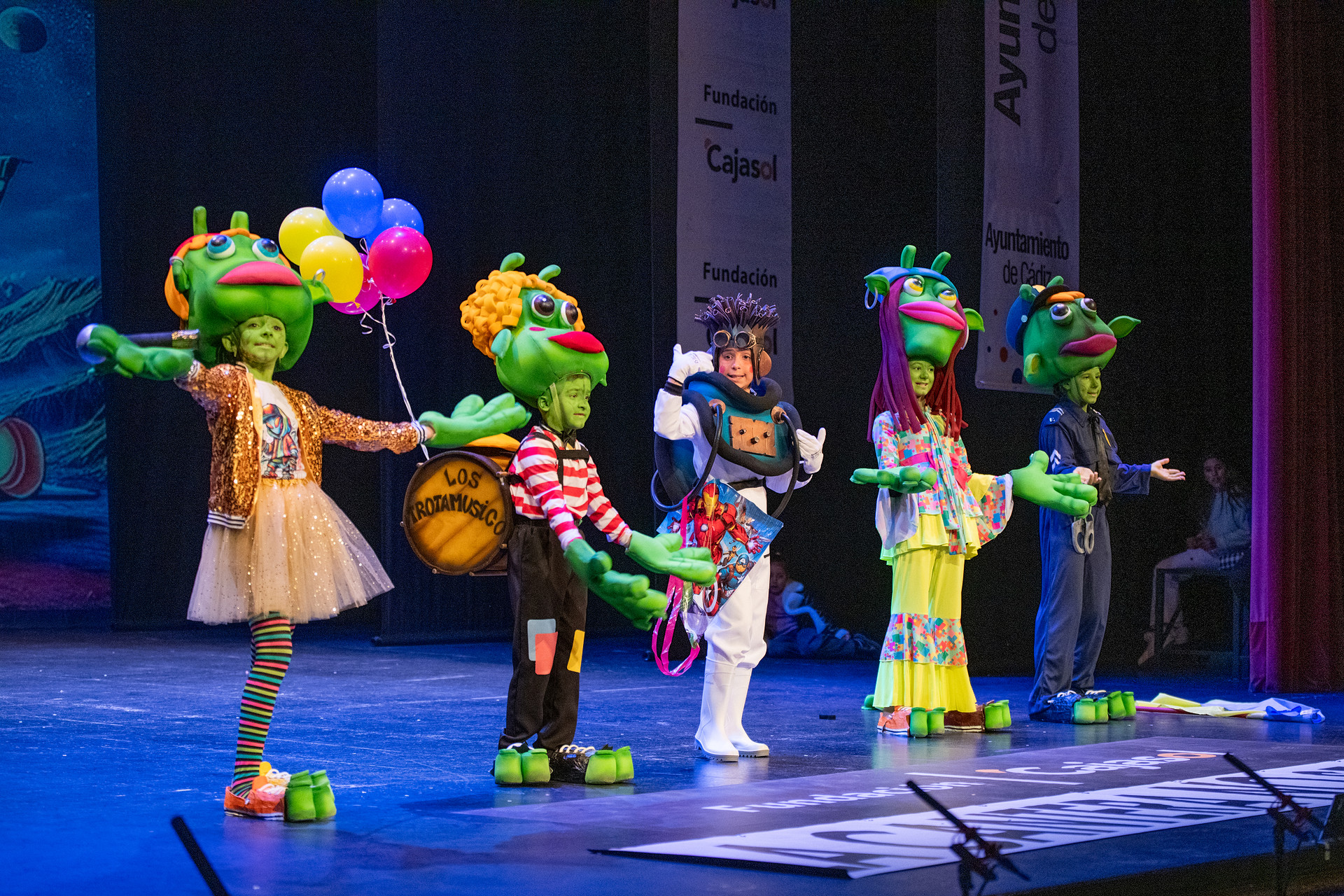 Cuarteto infantil, Un cuarteto en peligro de invasión - Semifinal