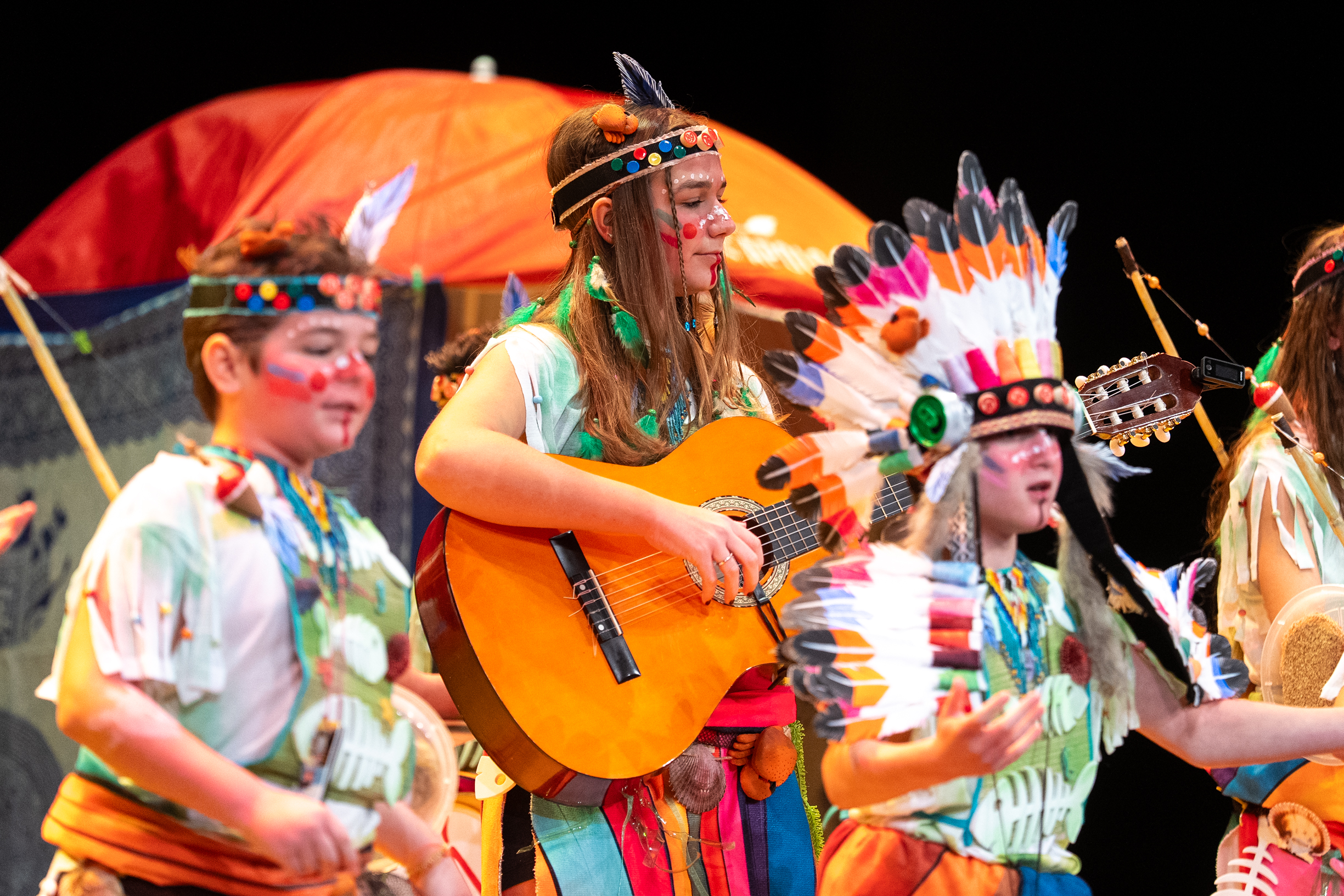 Chirigota, Los pieles rojas de la Caleta - Semifinal