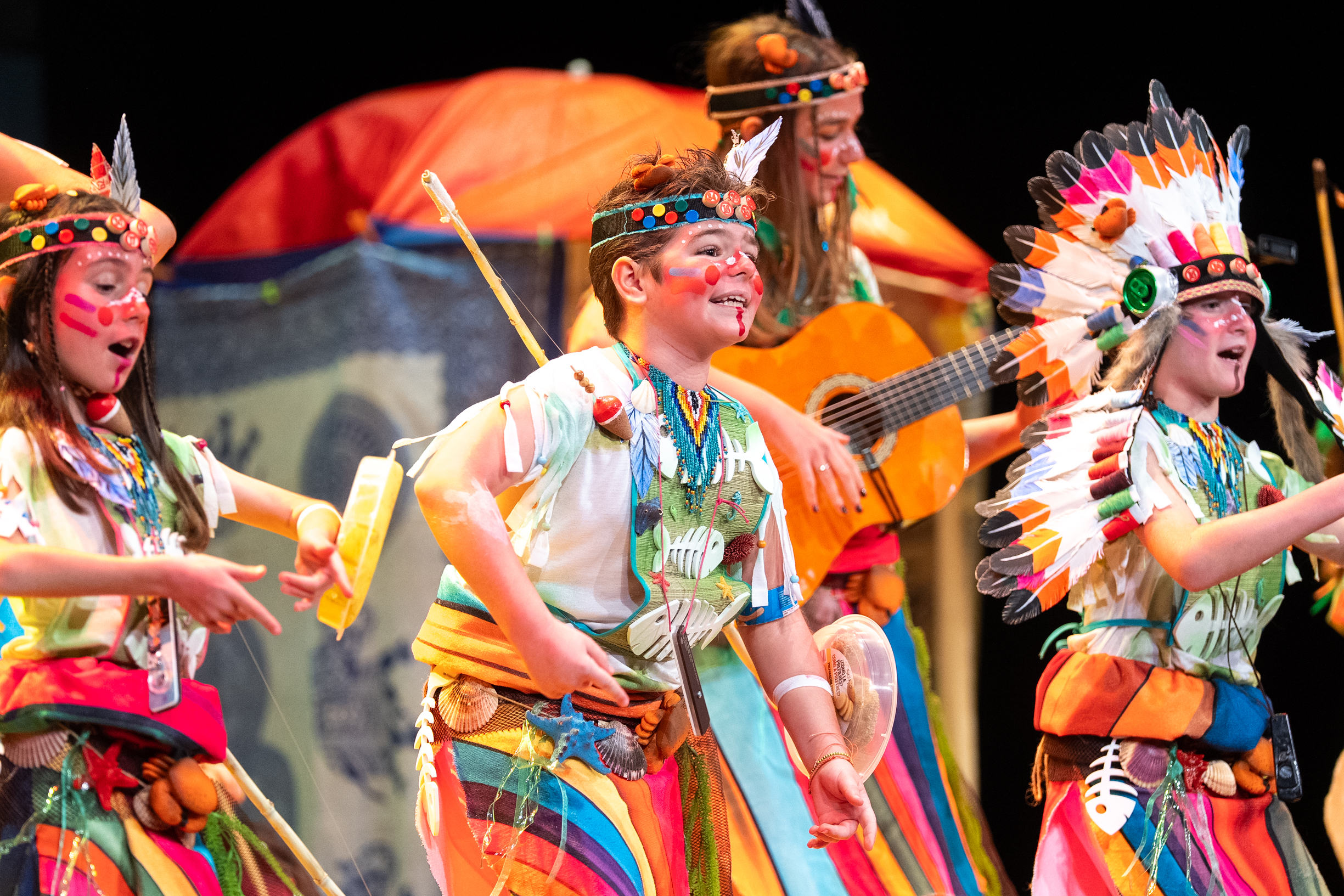 Chirigota, Los pieles rojas de la Caleta - Semifinal