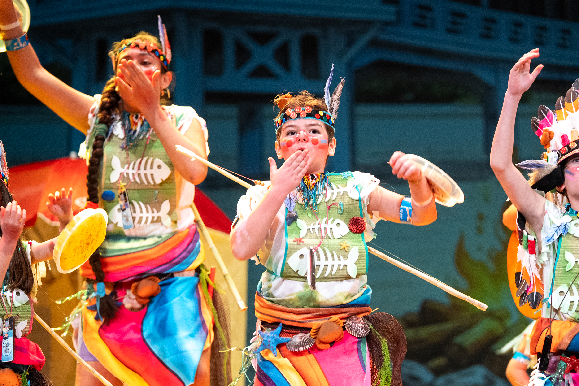 Chirigota, Los pieles rojas de la Caleta - Semifinal