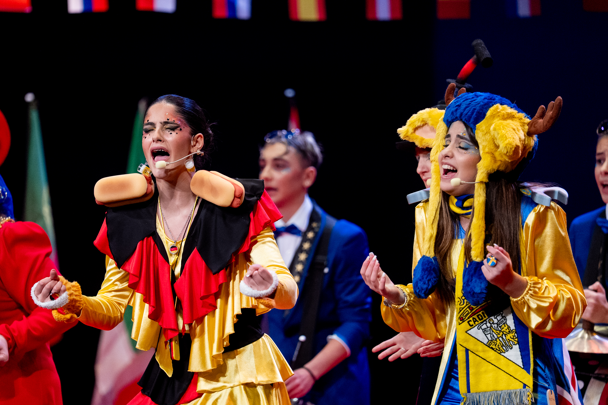 Chirigota juvenil, Las Eurovisivas - Semifinal