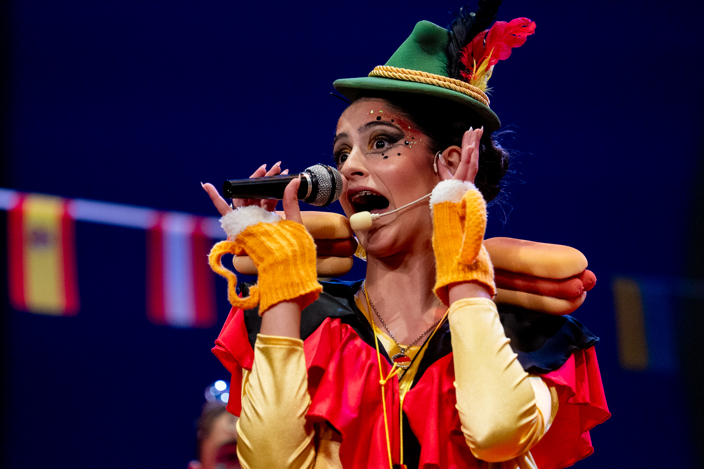 Chirigota juvenil, Las Eurovisivas - Semifinal