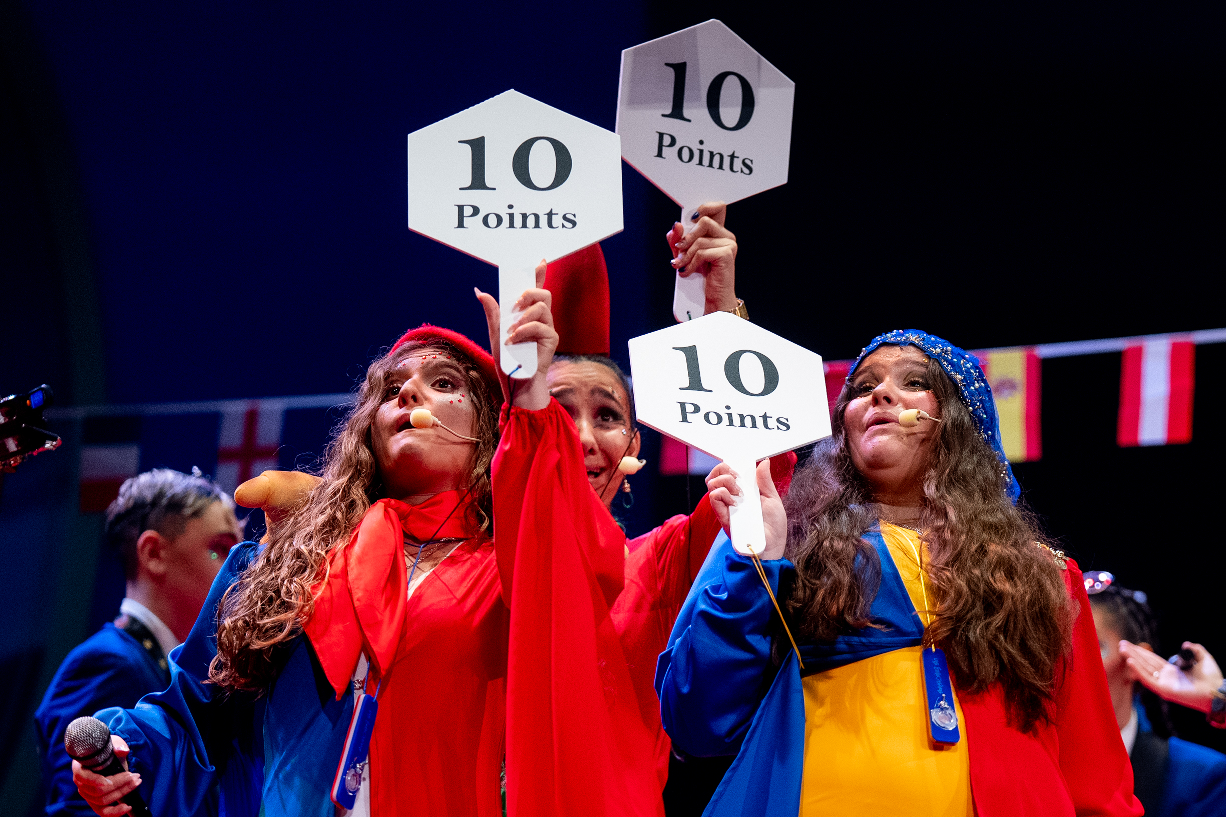 Chirigota juvenil, Las Eurovisivas - Semifinal