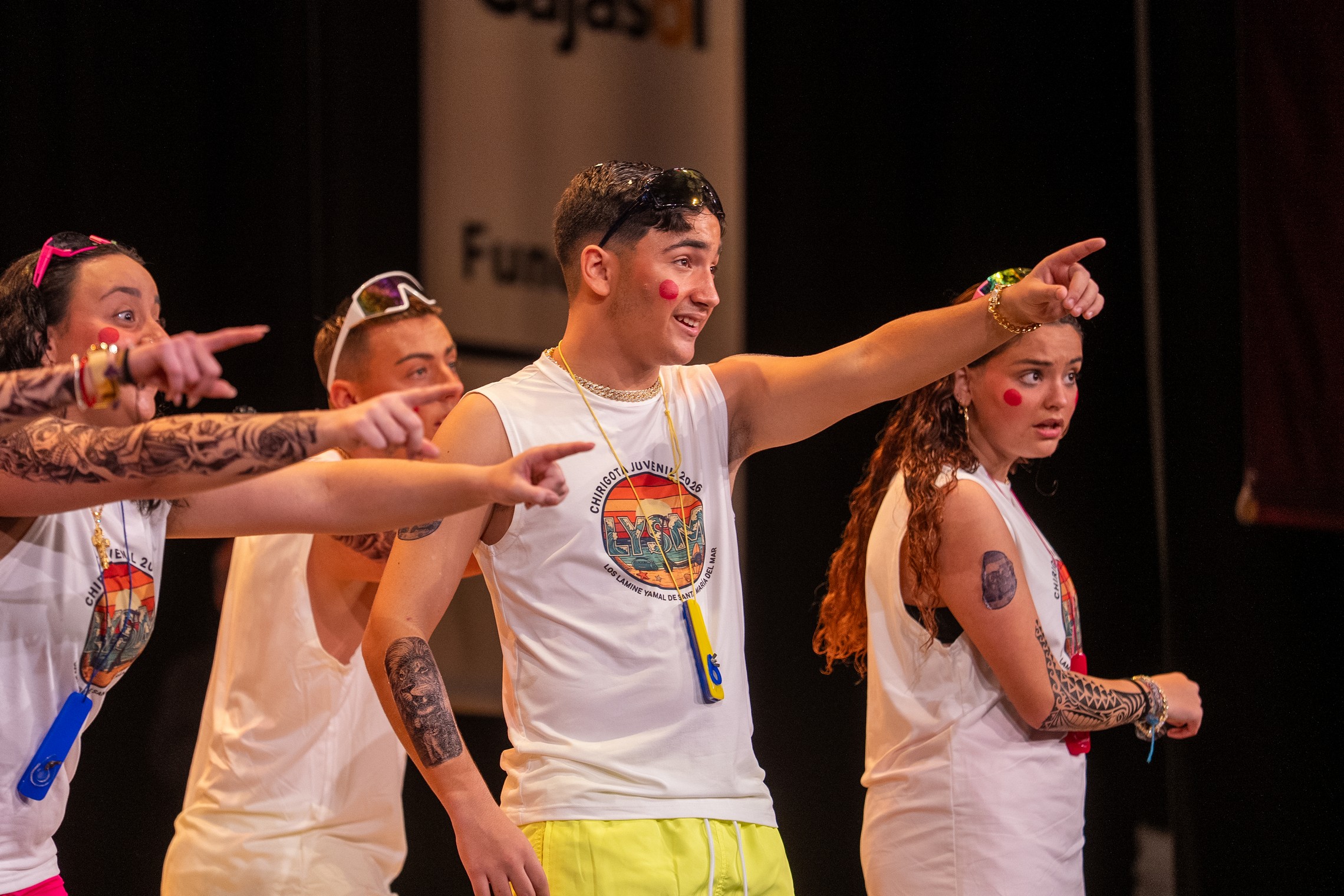 Chirigota juvenil, Los Lamine Yamal de Santa María del Mar - Semifinal