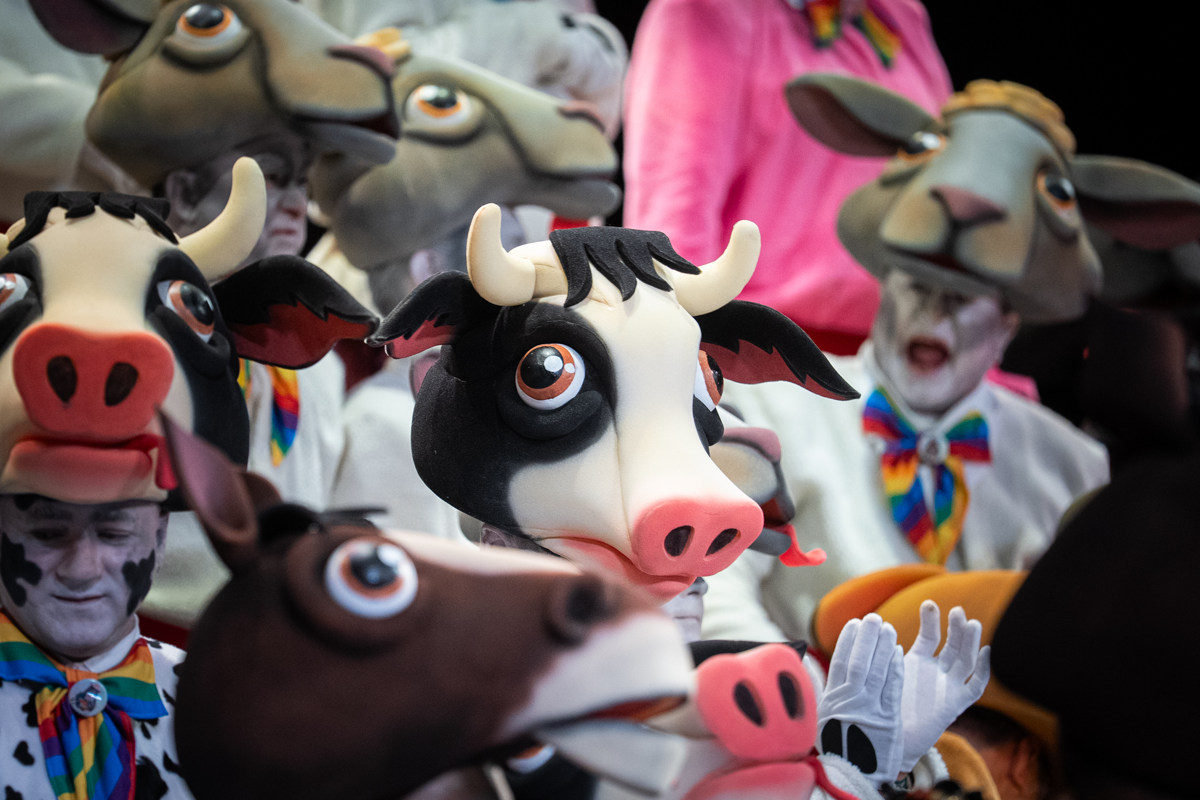 Coro, ¡Qué pechá de paja!