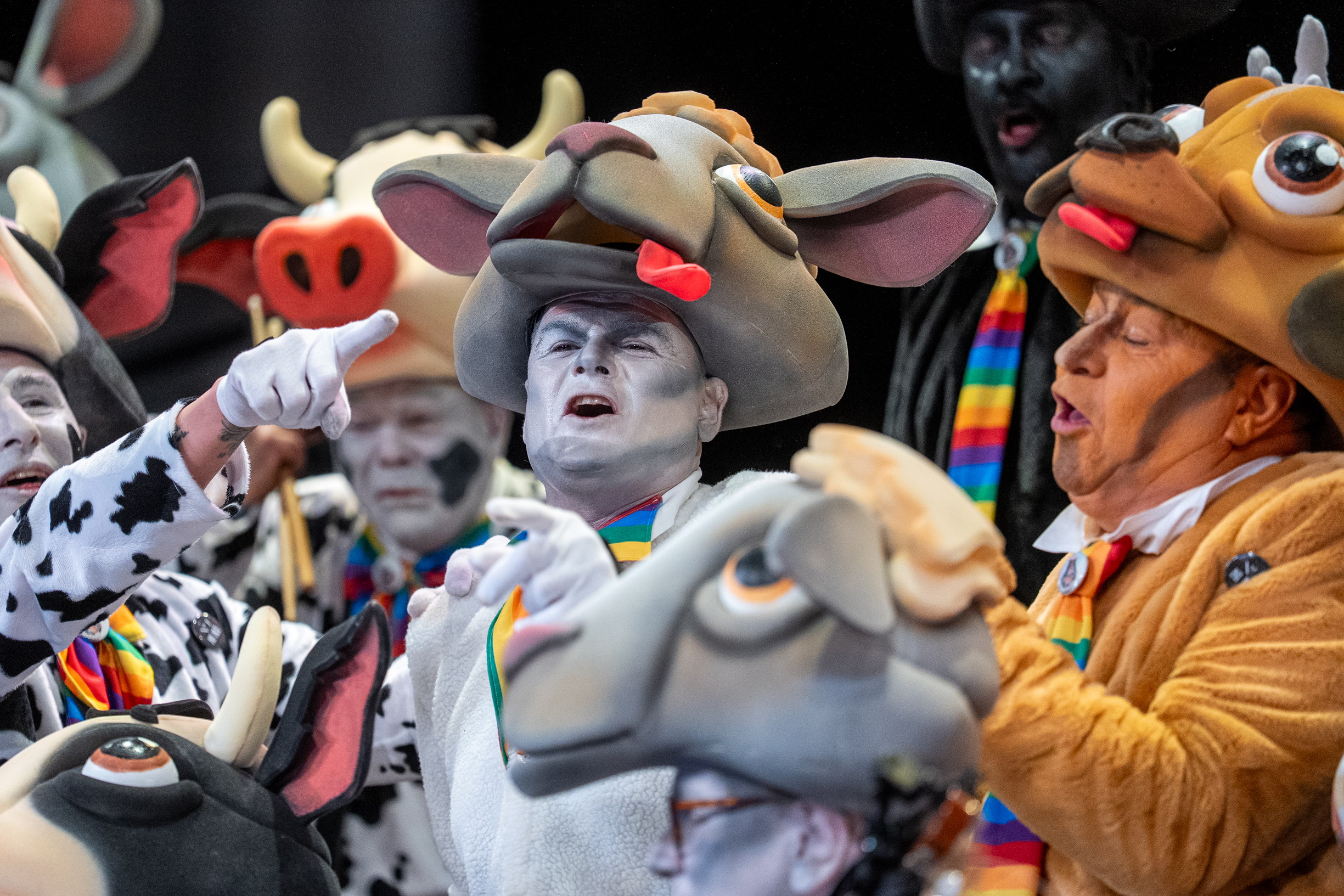 Coro, ¡Qué pechá de paja!