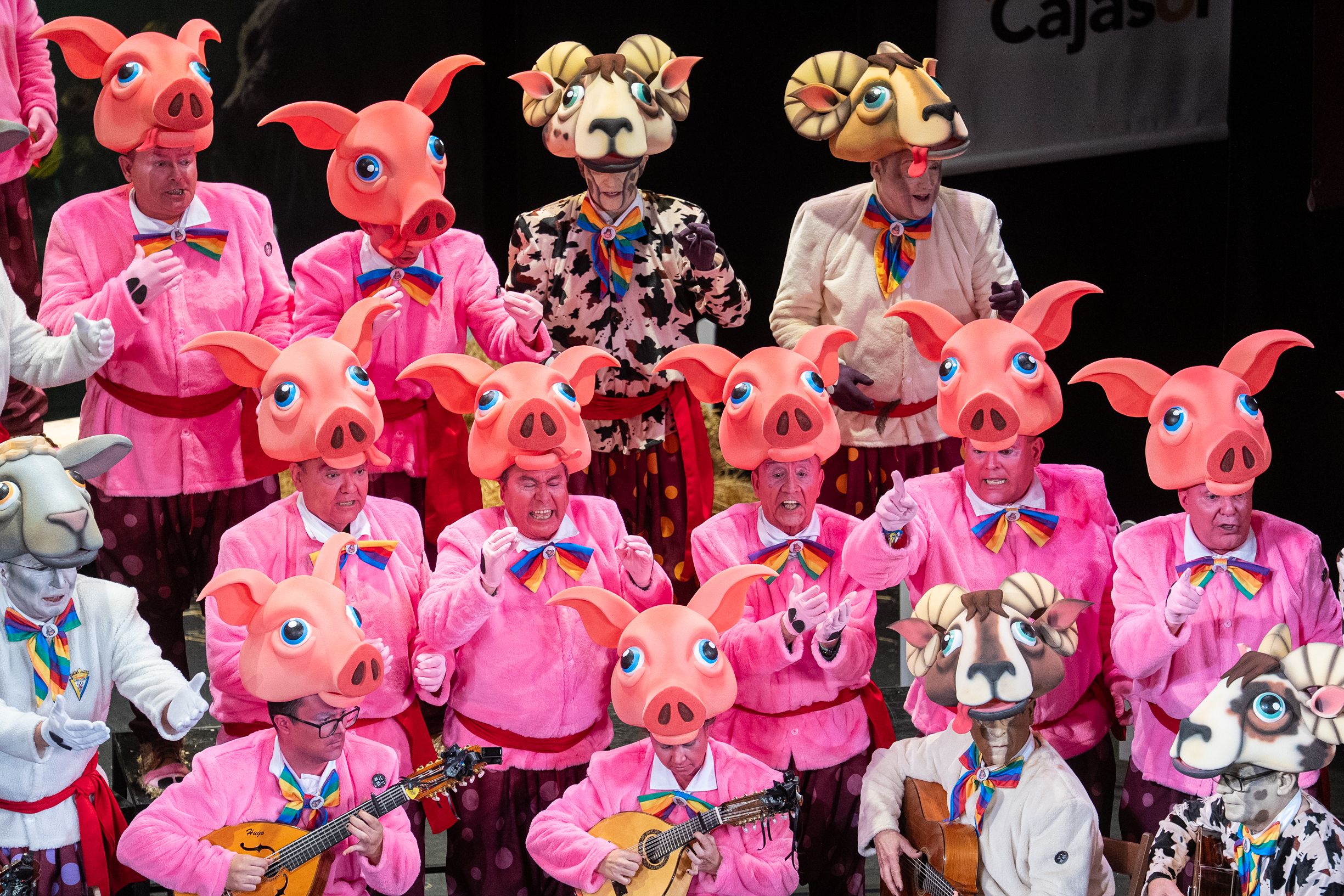 Coro, ¡Qué pechá de paja!