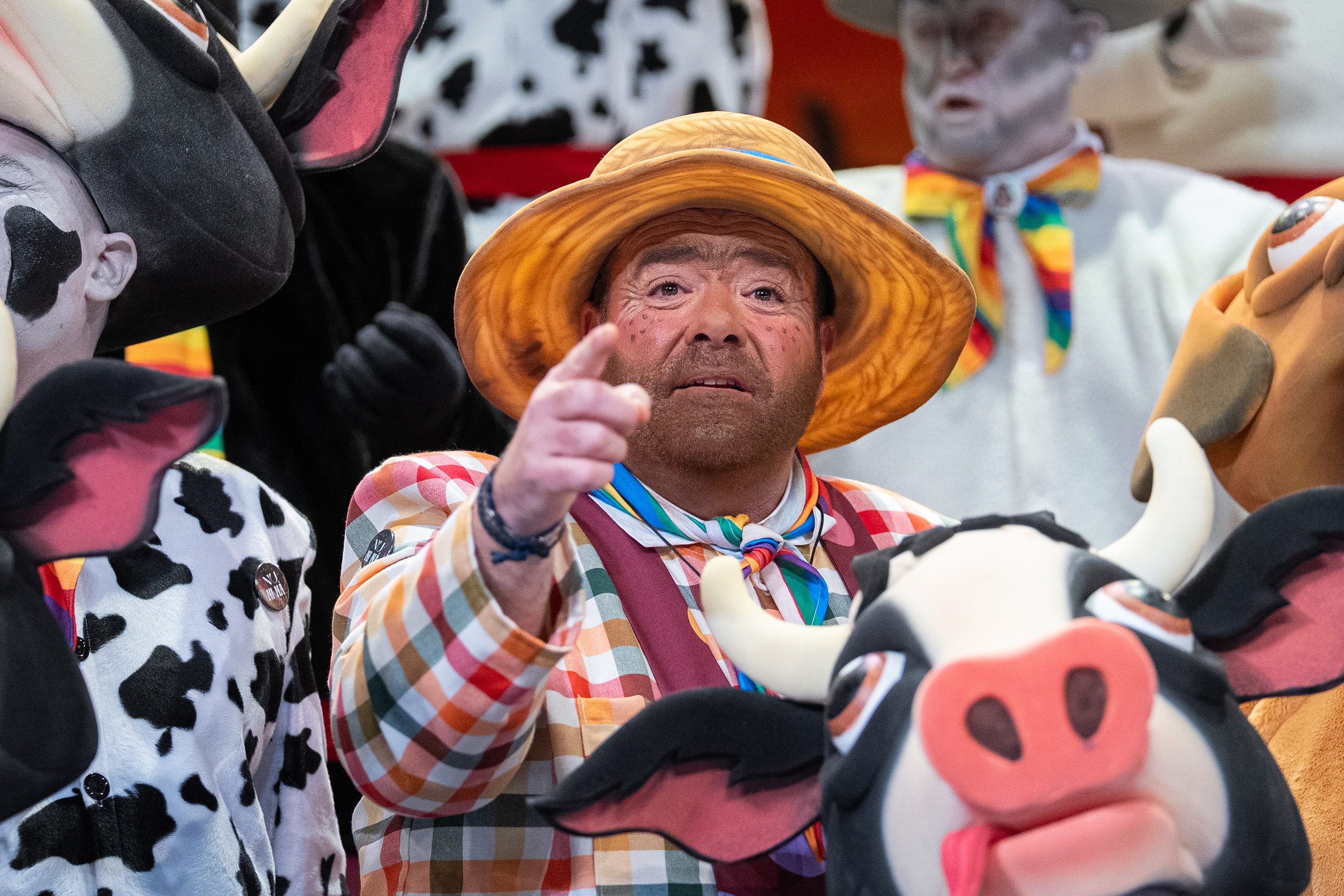 Coro, ¡Qué pechá de paja!