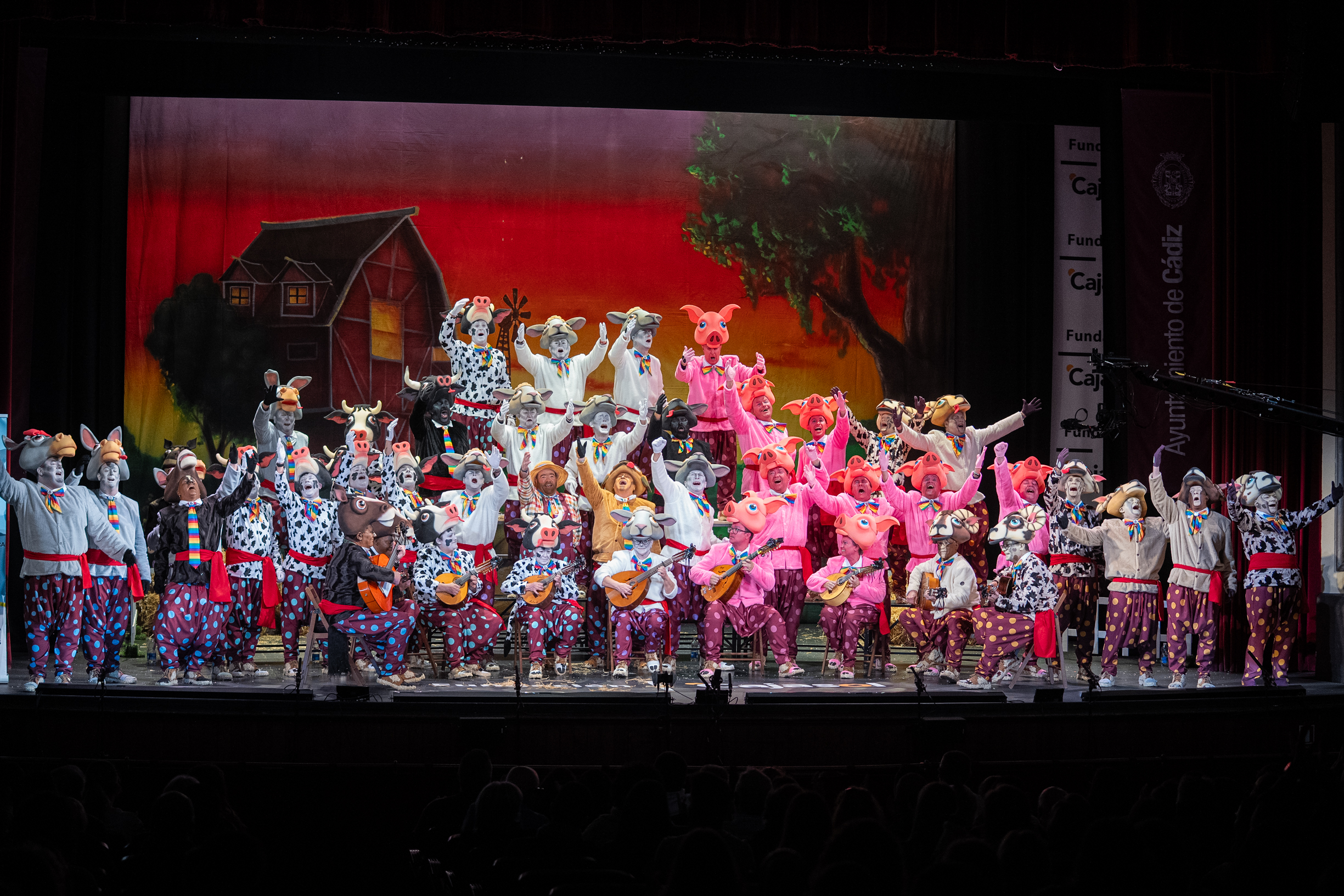 Coro, ¡Qué pechá de paja!