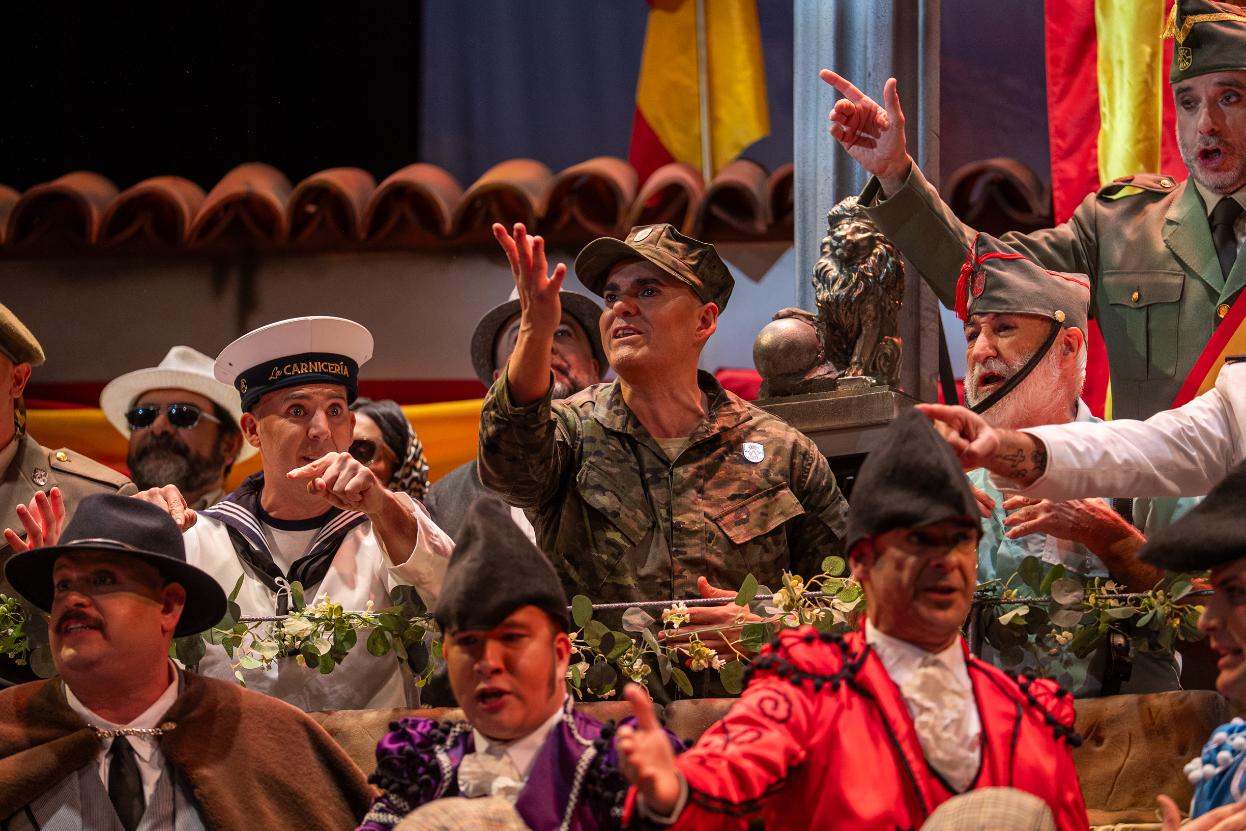 Coro, La carnicería - Preliminares