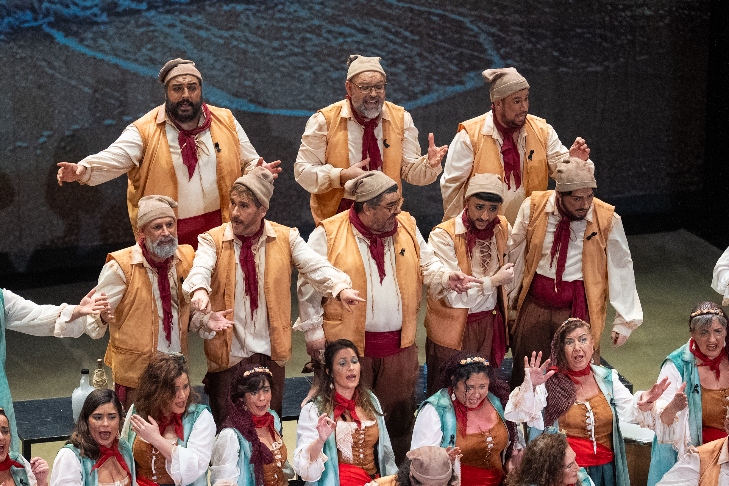 Coro, La marinera - Preliminares