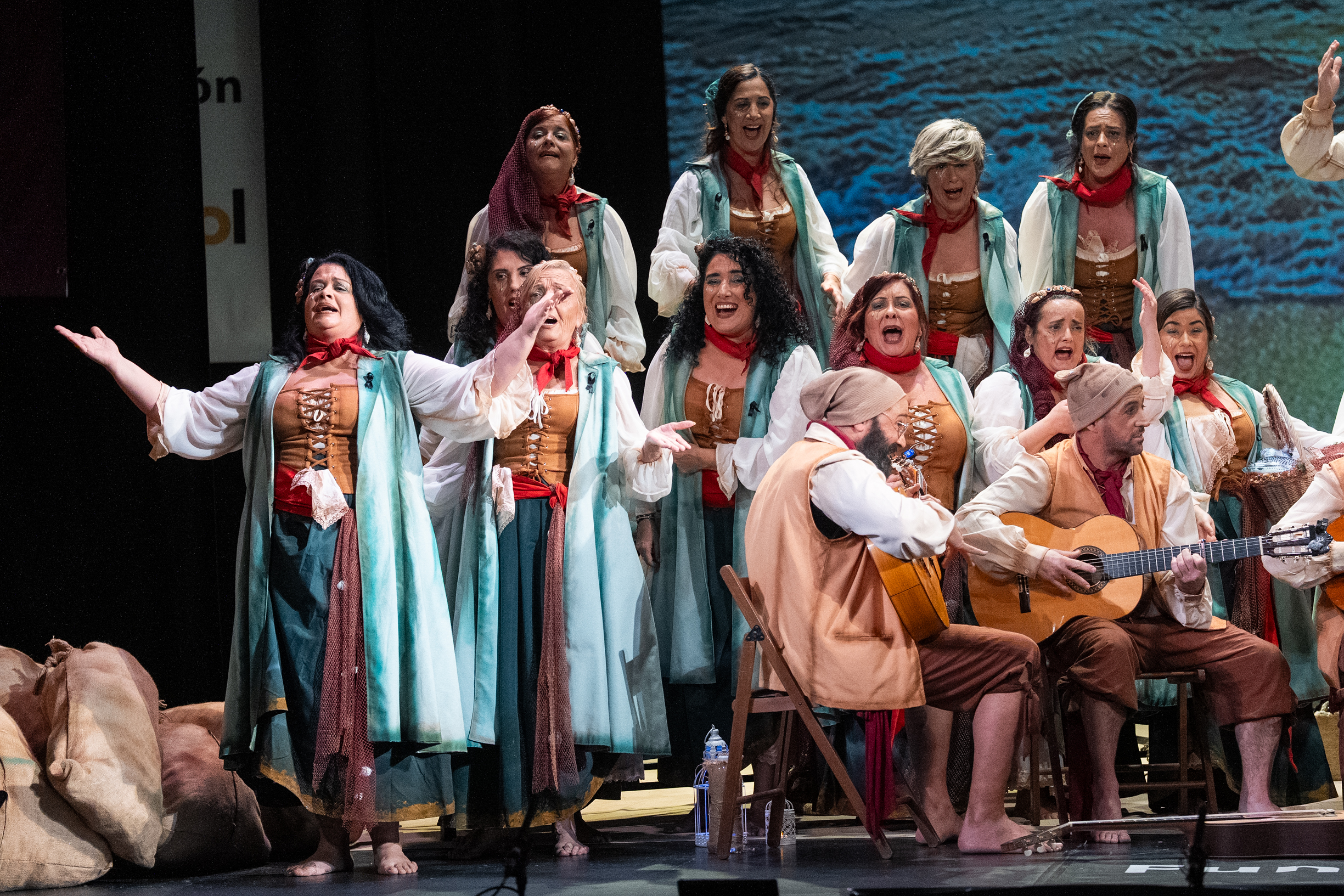 Coro, La marinera - Preliminares