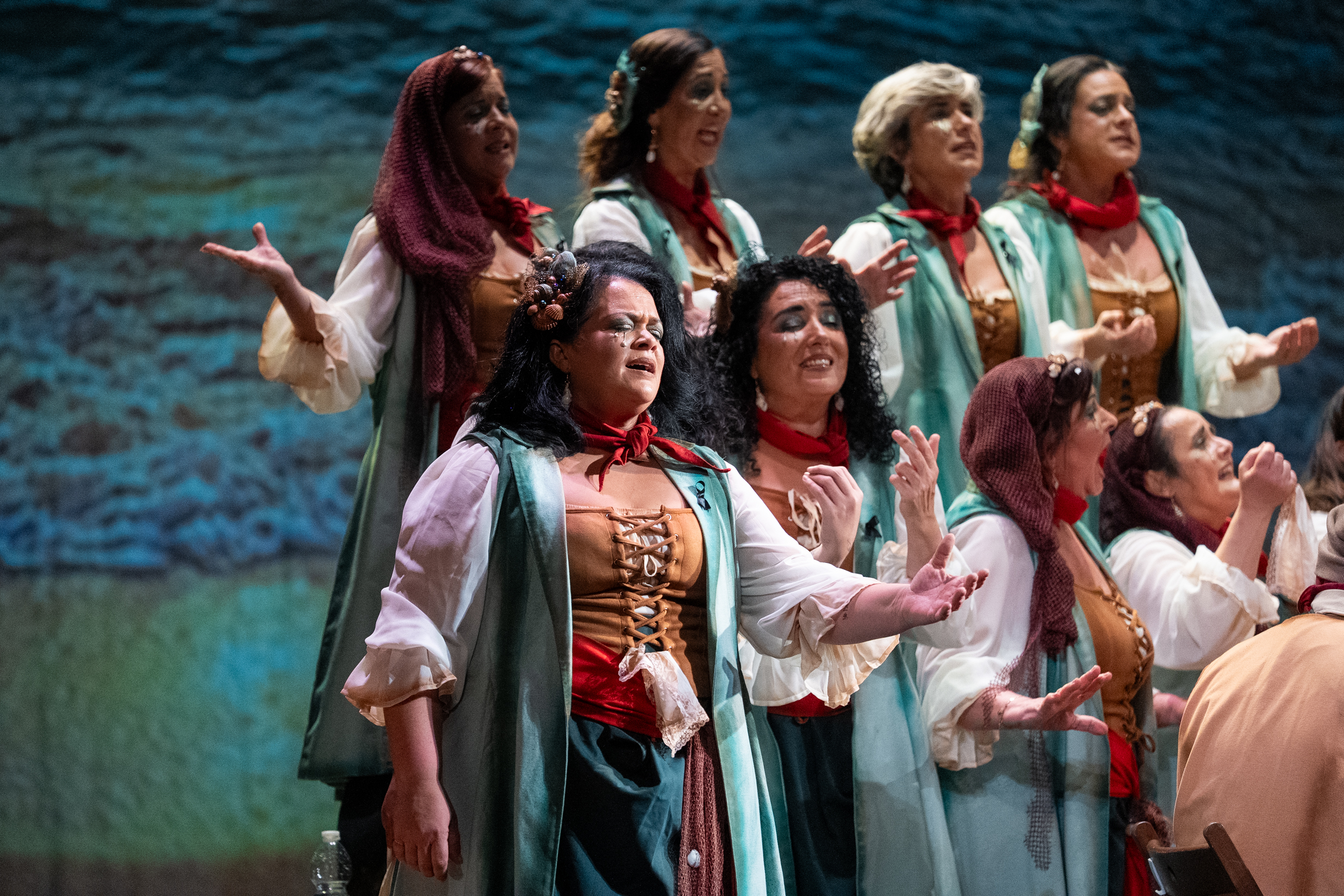 Coro, La marinera - Preliminares