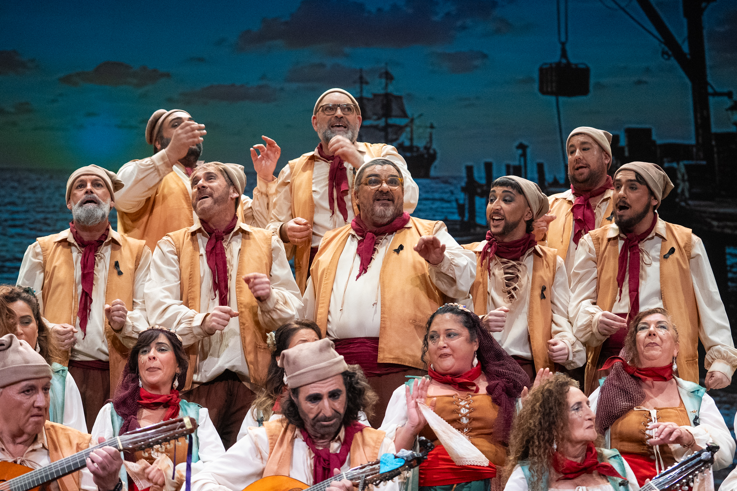 Coro, La marinera - Preliminares