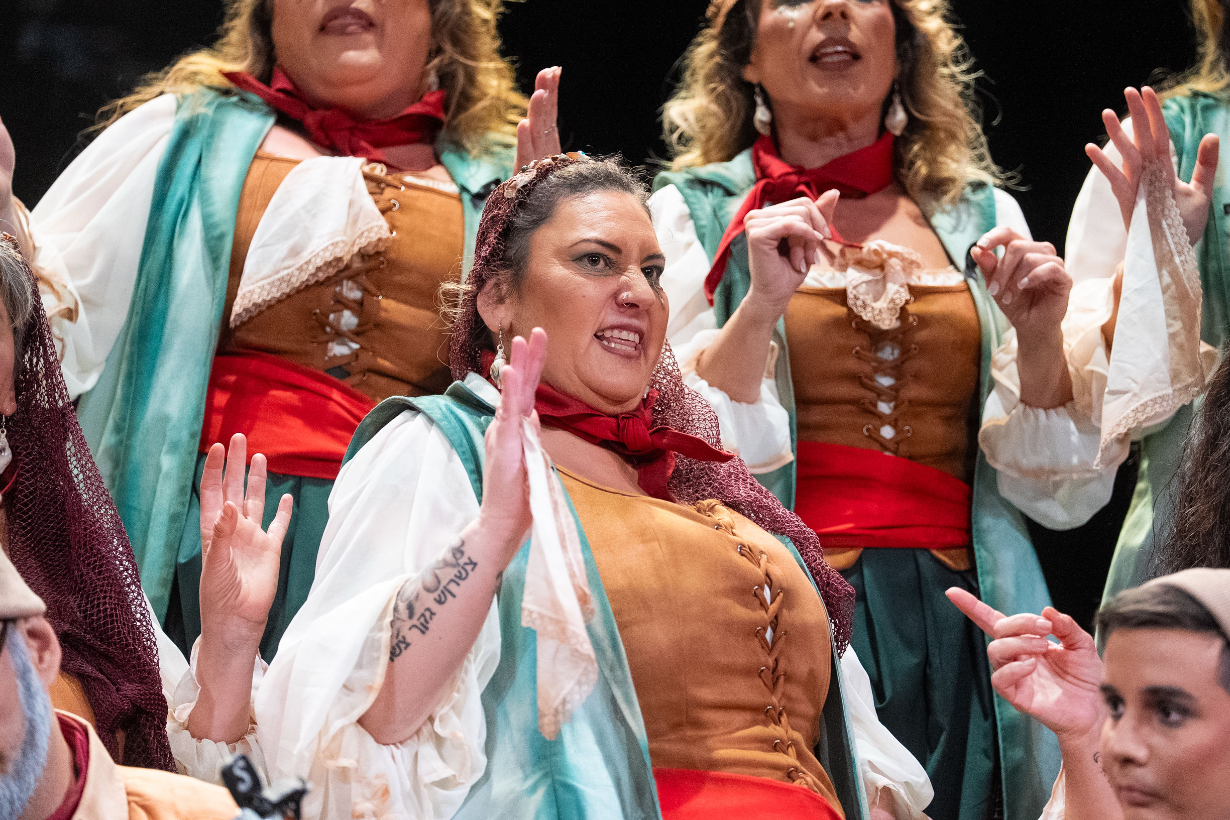 Coro, La marinera - Preliminares