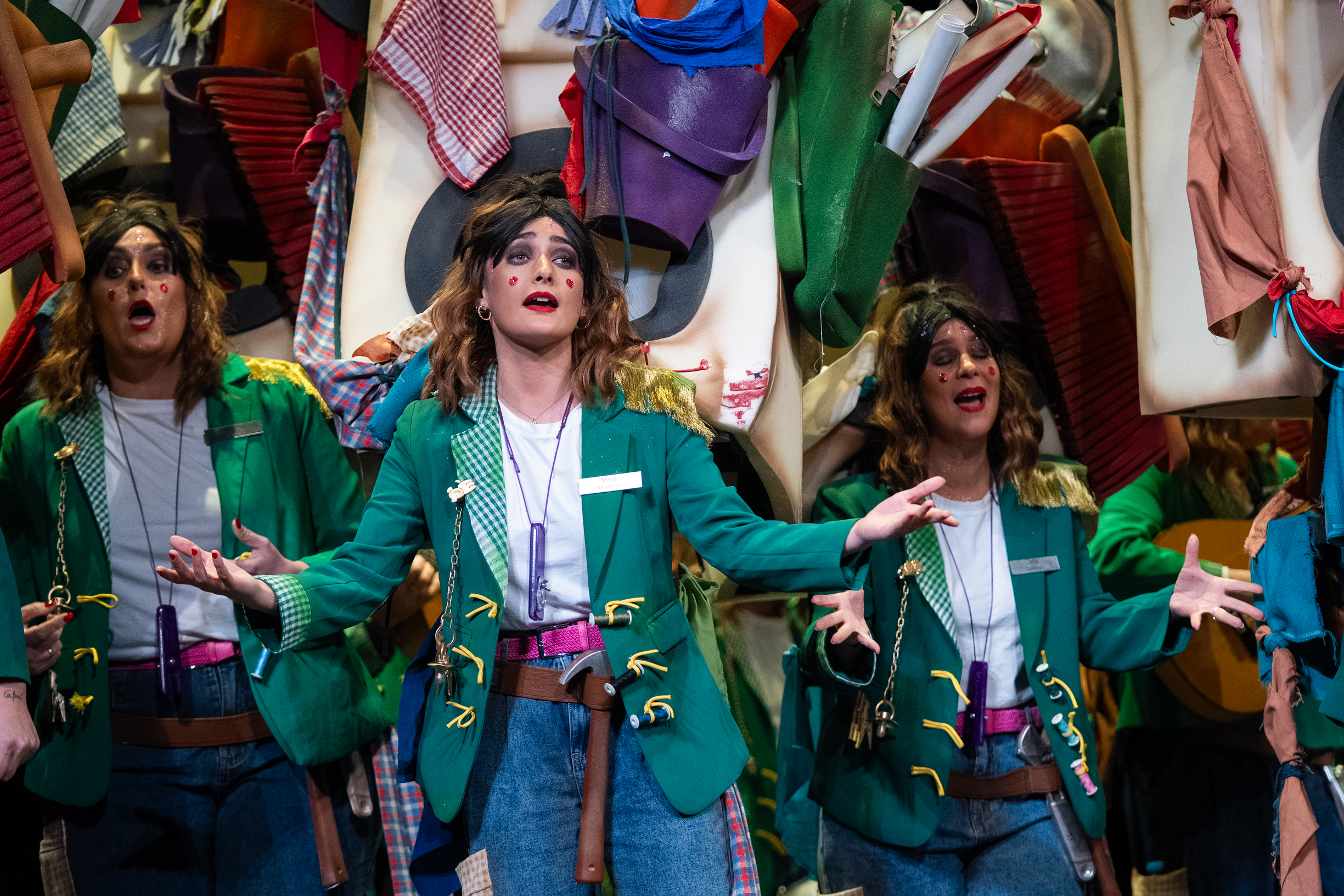 Comparsa, Las jorobadas - Cuartos