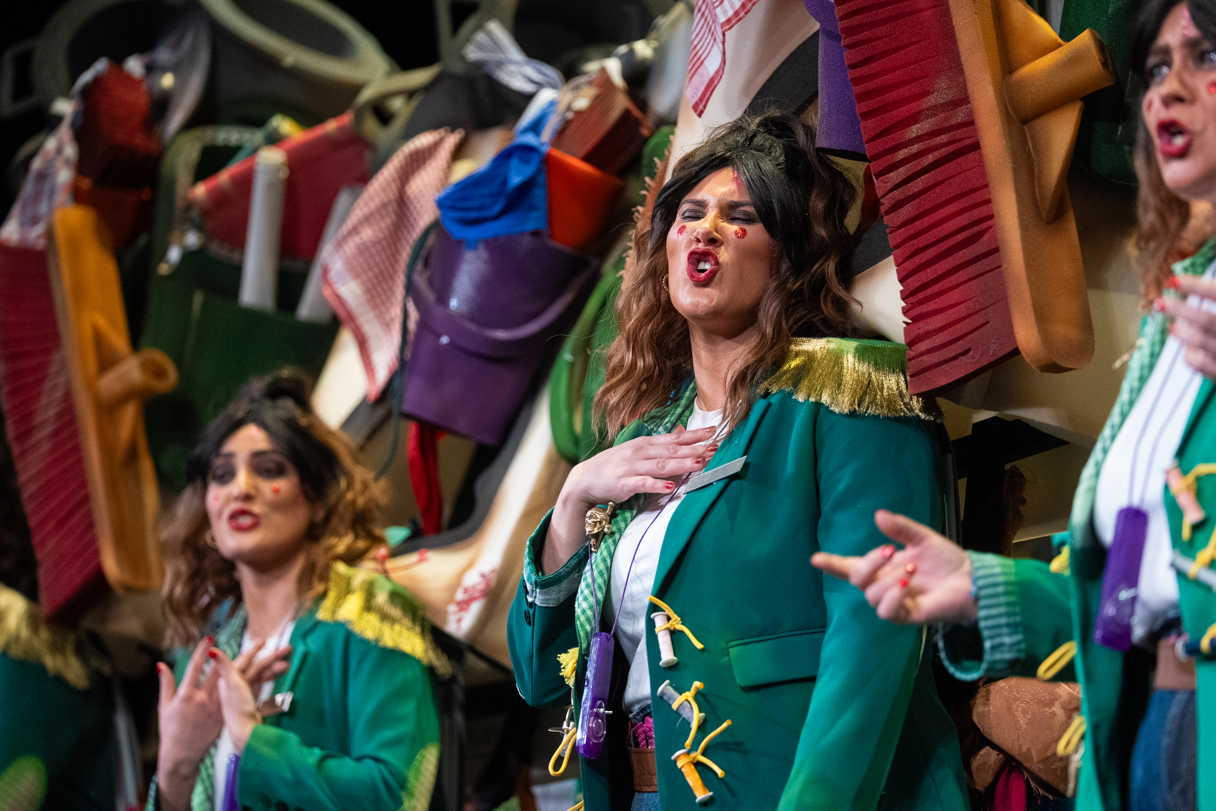 Comparsa, Las jorobadas - Cuartos