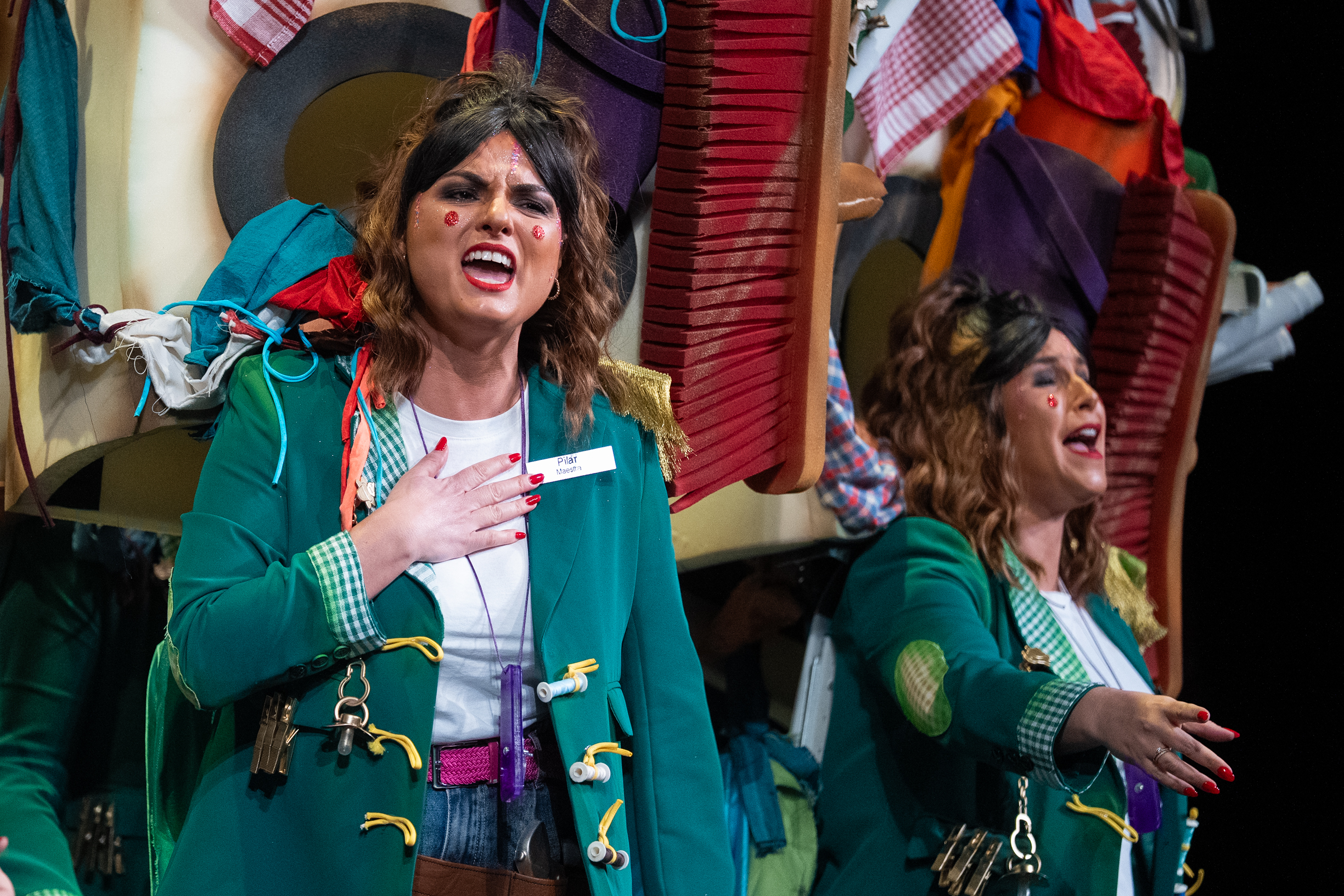 Comparsa, Las jorobadas - Cuartos