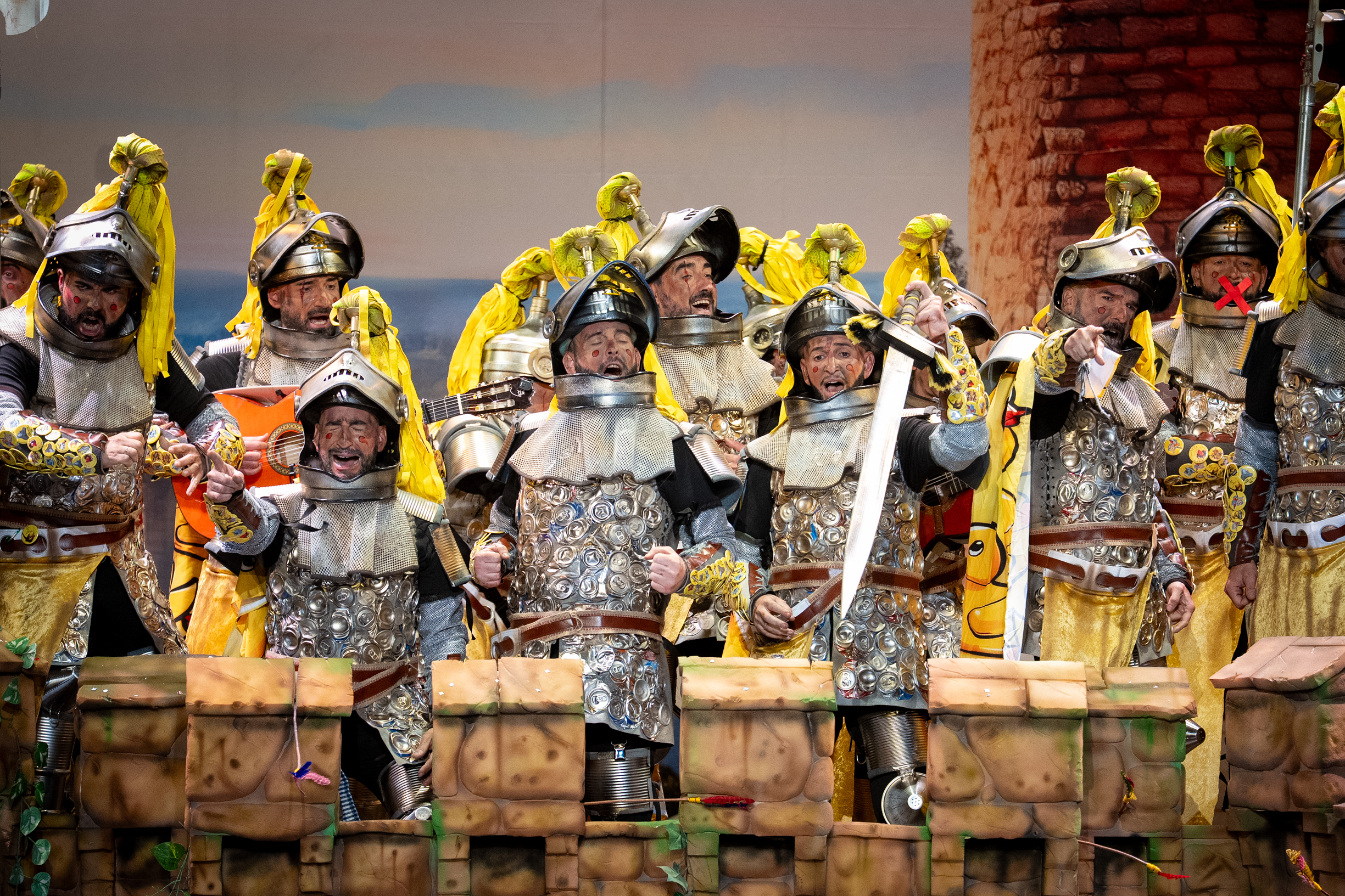 Chirigota, Nos hemos venío arriba - Cuartos