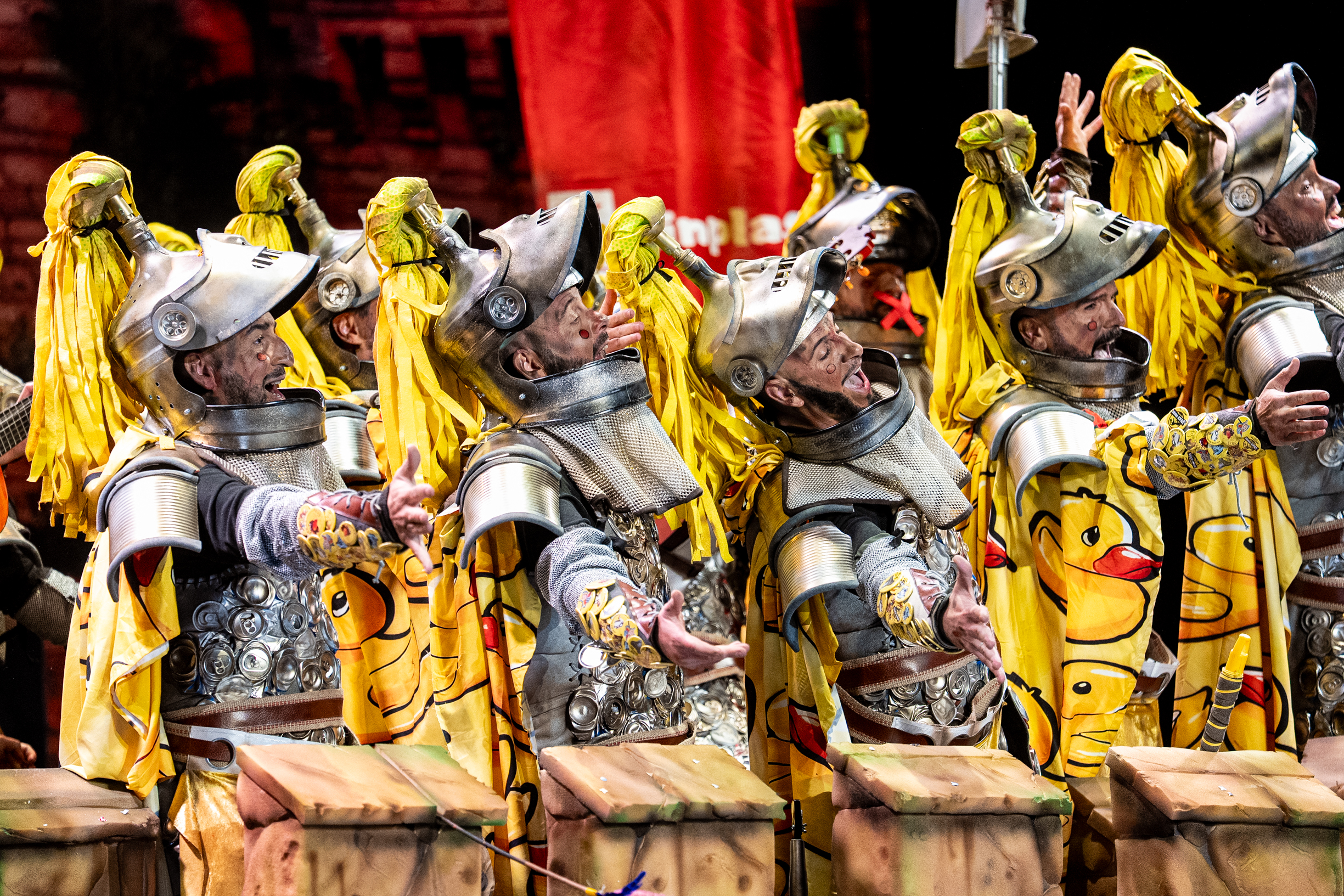 Chirigota, Nos hemos venío arriba - Cuartos