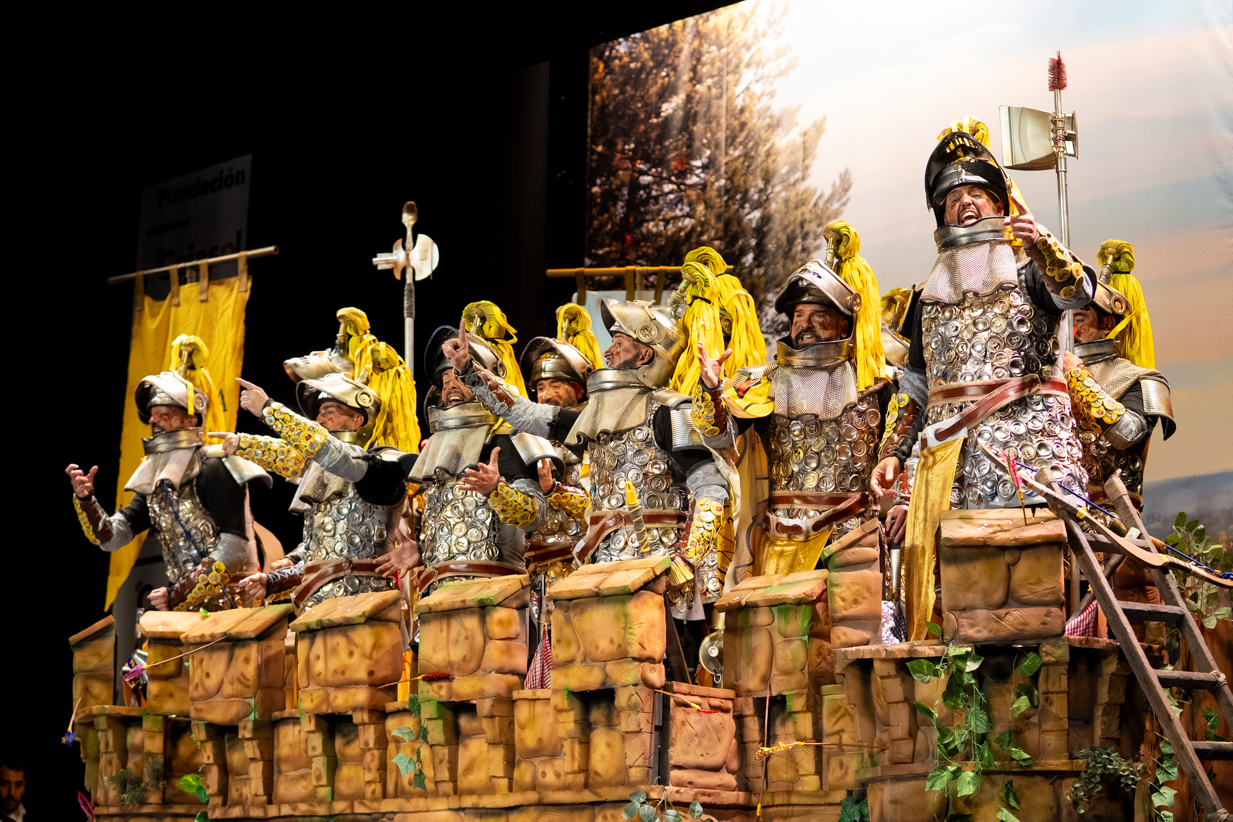 Chirigota, Nos hemos venío arriba - Cuartos