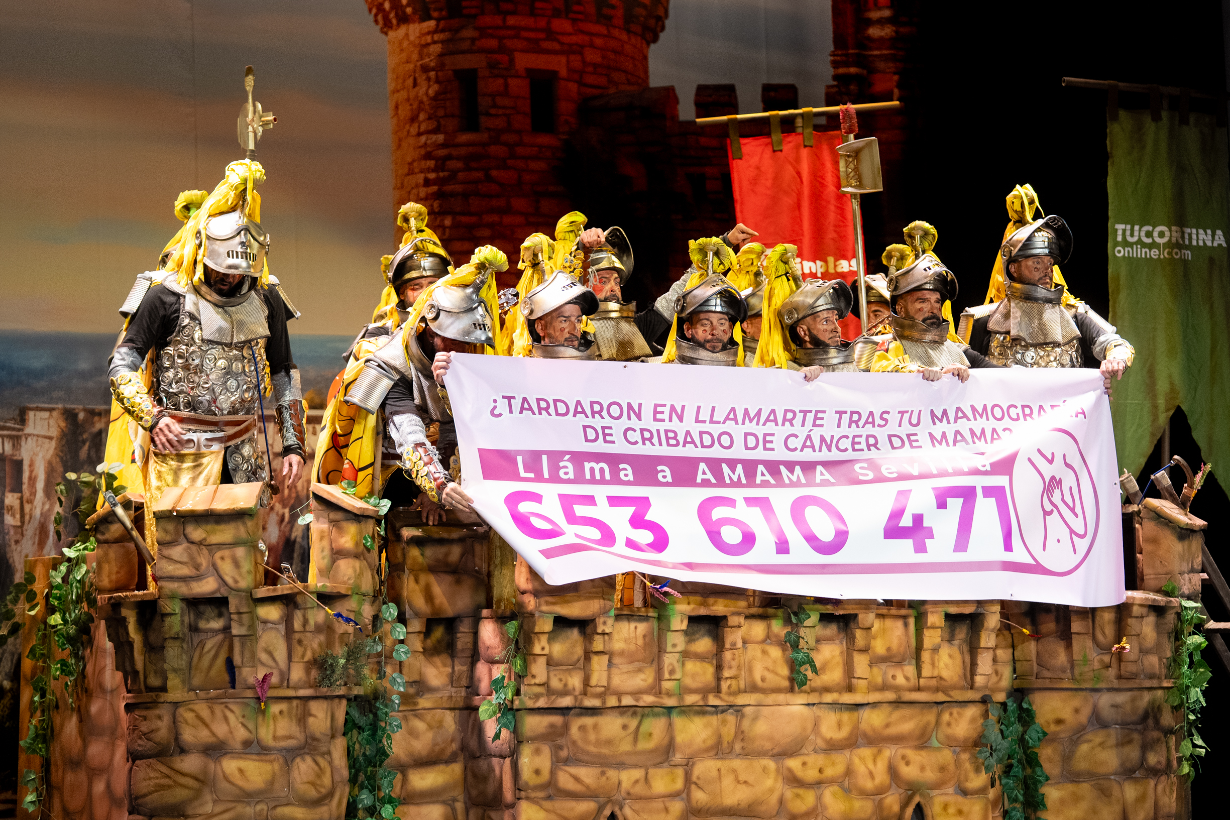 Chirigota, Nos hemos venío arriba - Cuartos