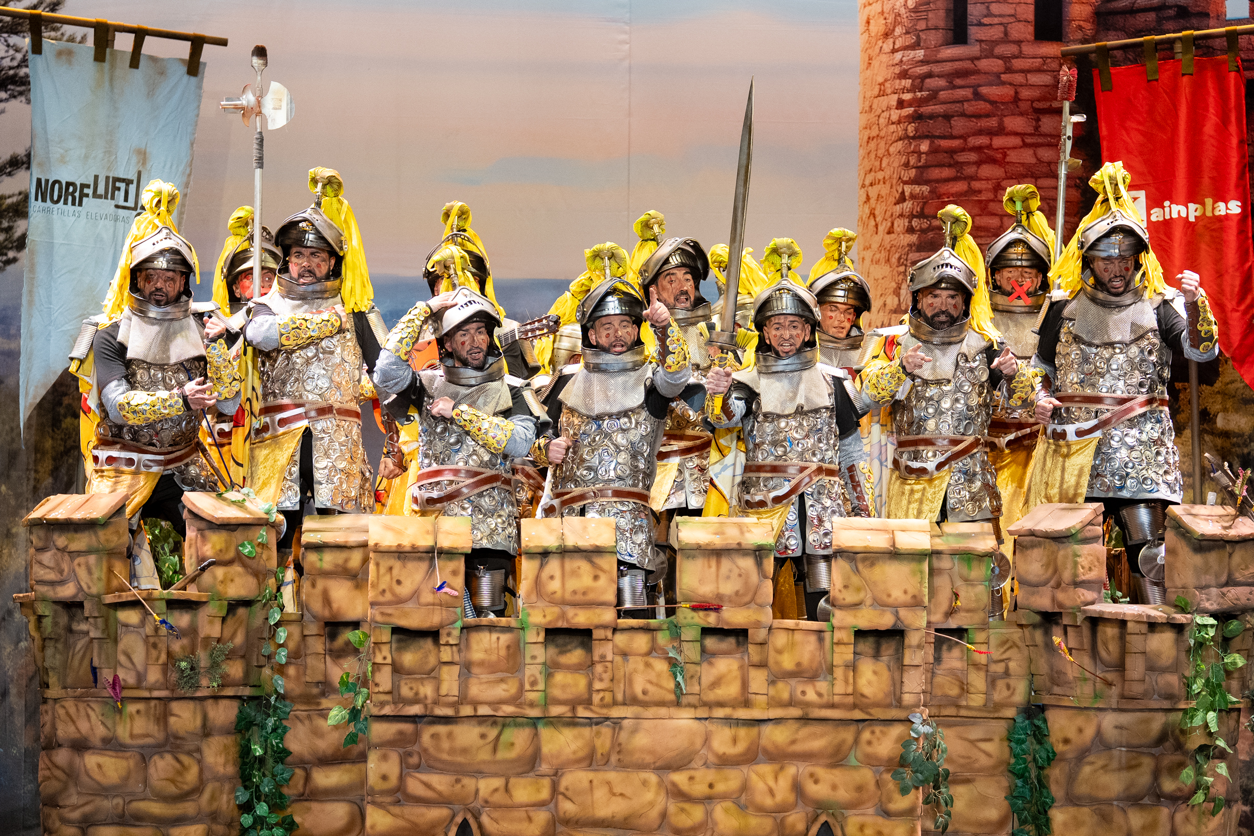 Chirigota, Nos hemos venío arriba - Cuartos