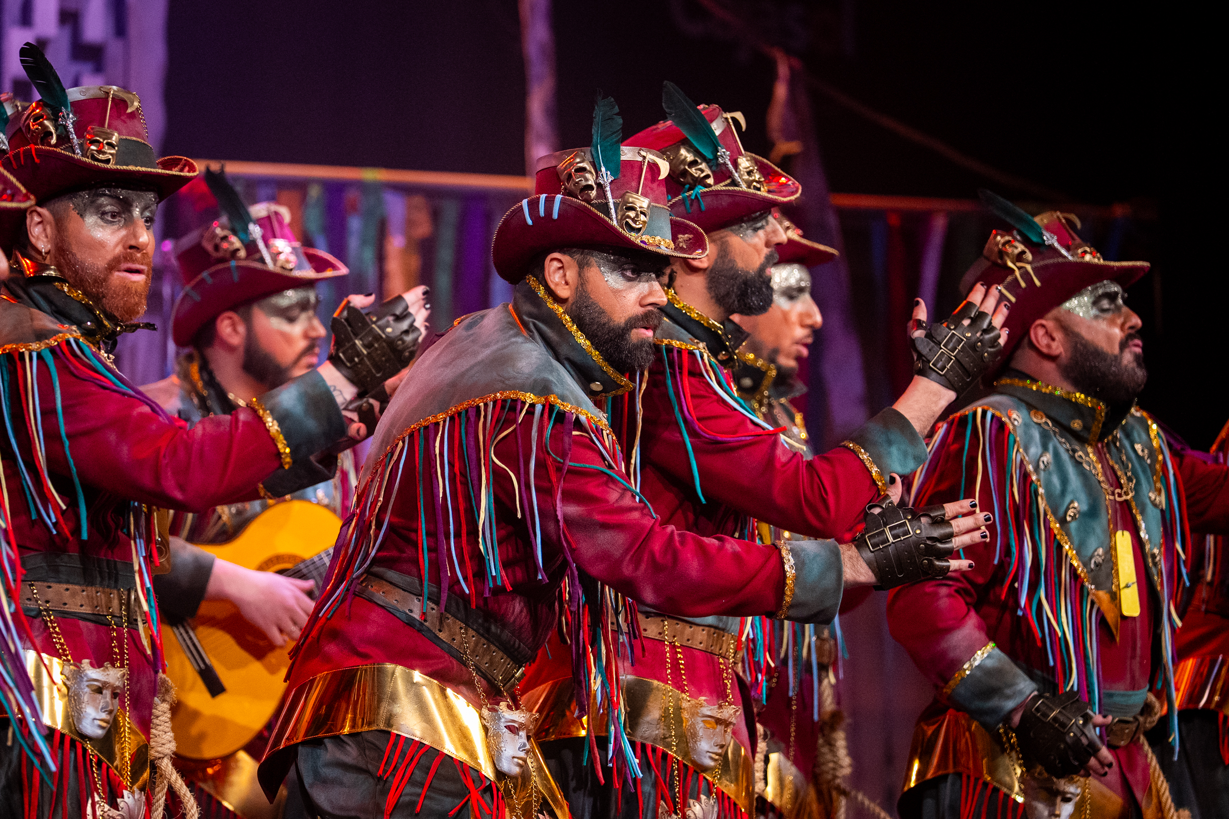 Comparsa, El verdugo - Preliminares