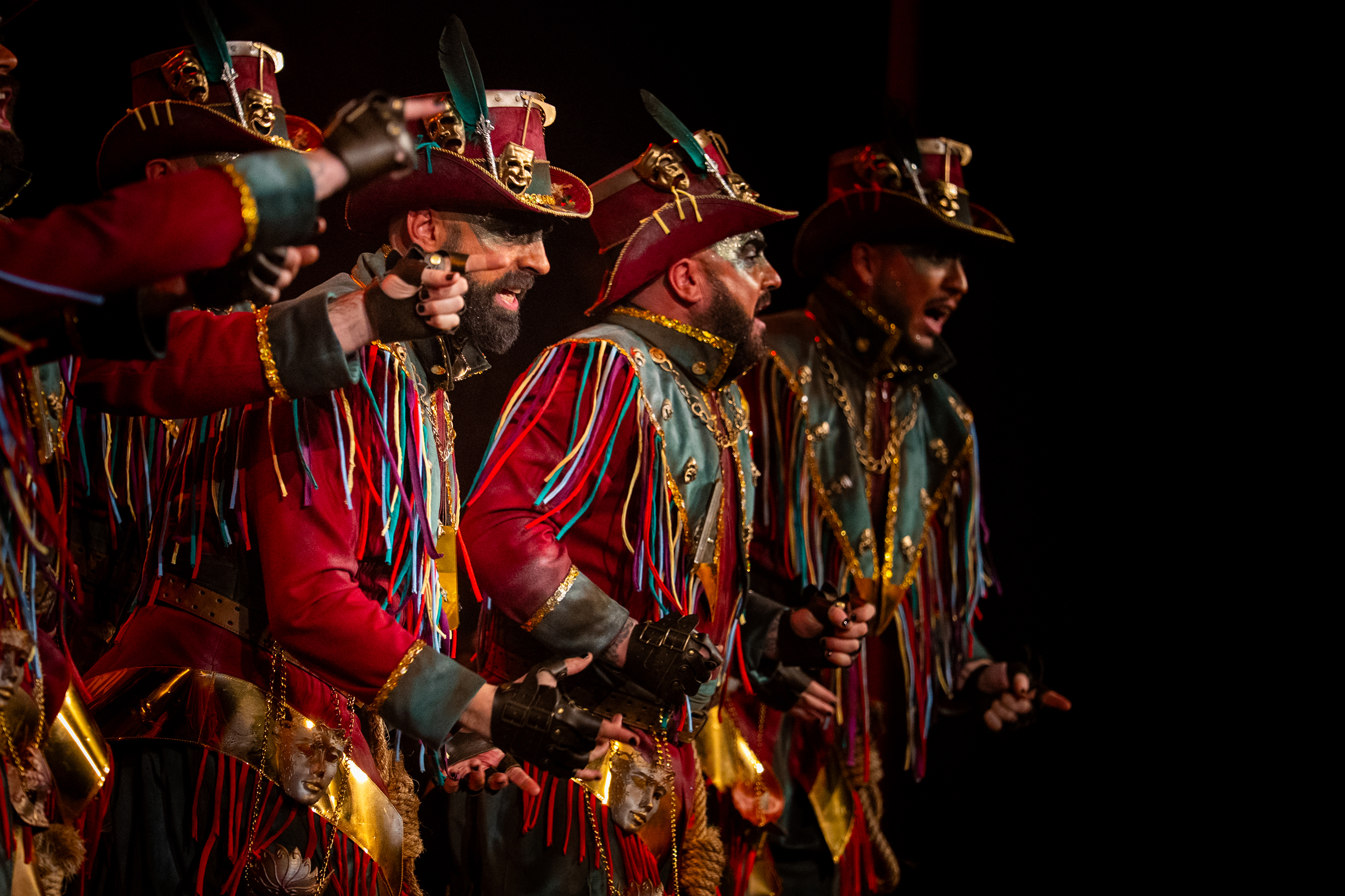 Comparsa, El verdugo - Preliminares