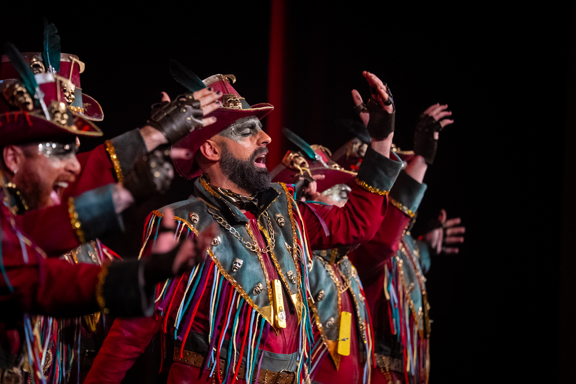 Comparsa, El verdugo - Preliminares