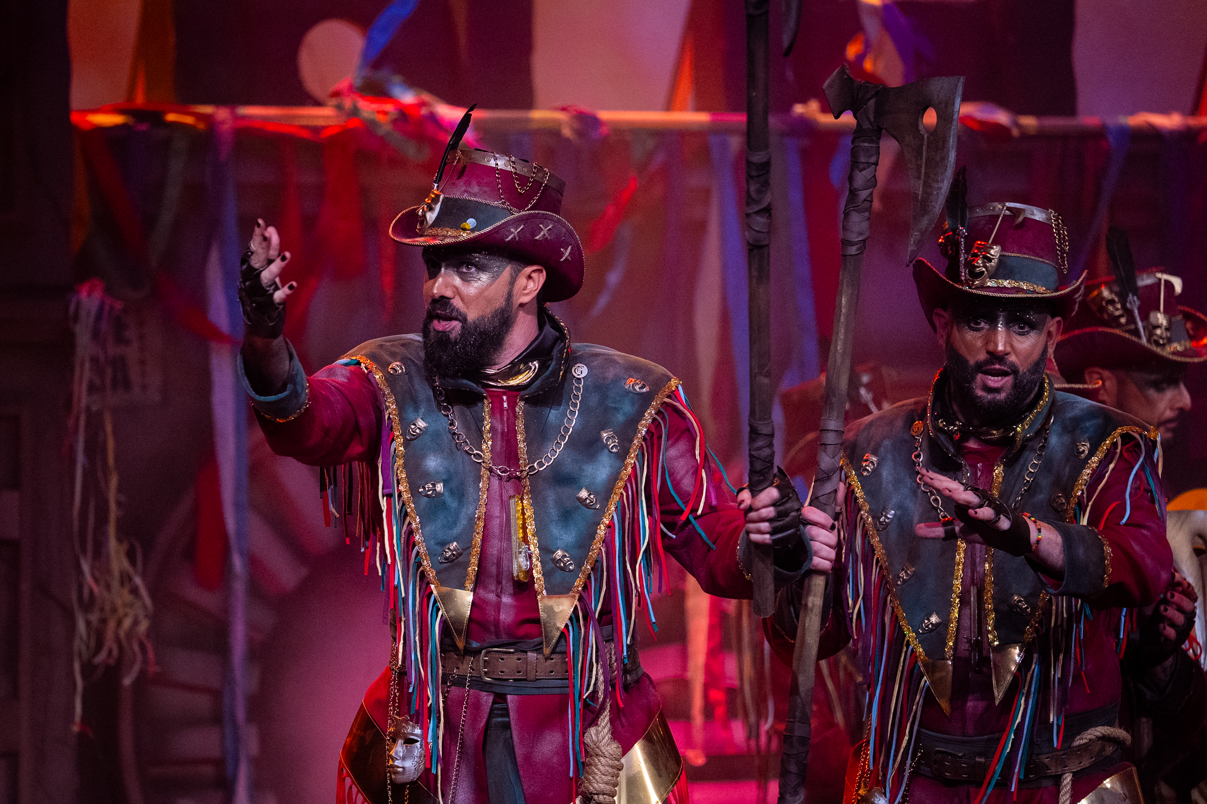 Comparsa, El verdugo - Preliminares