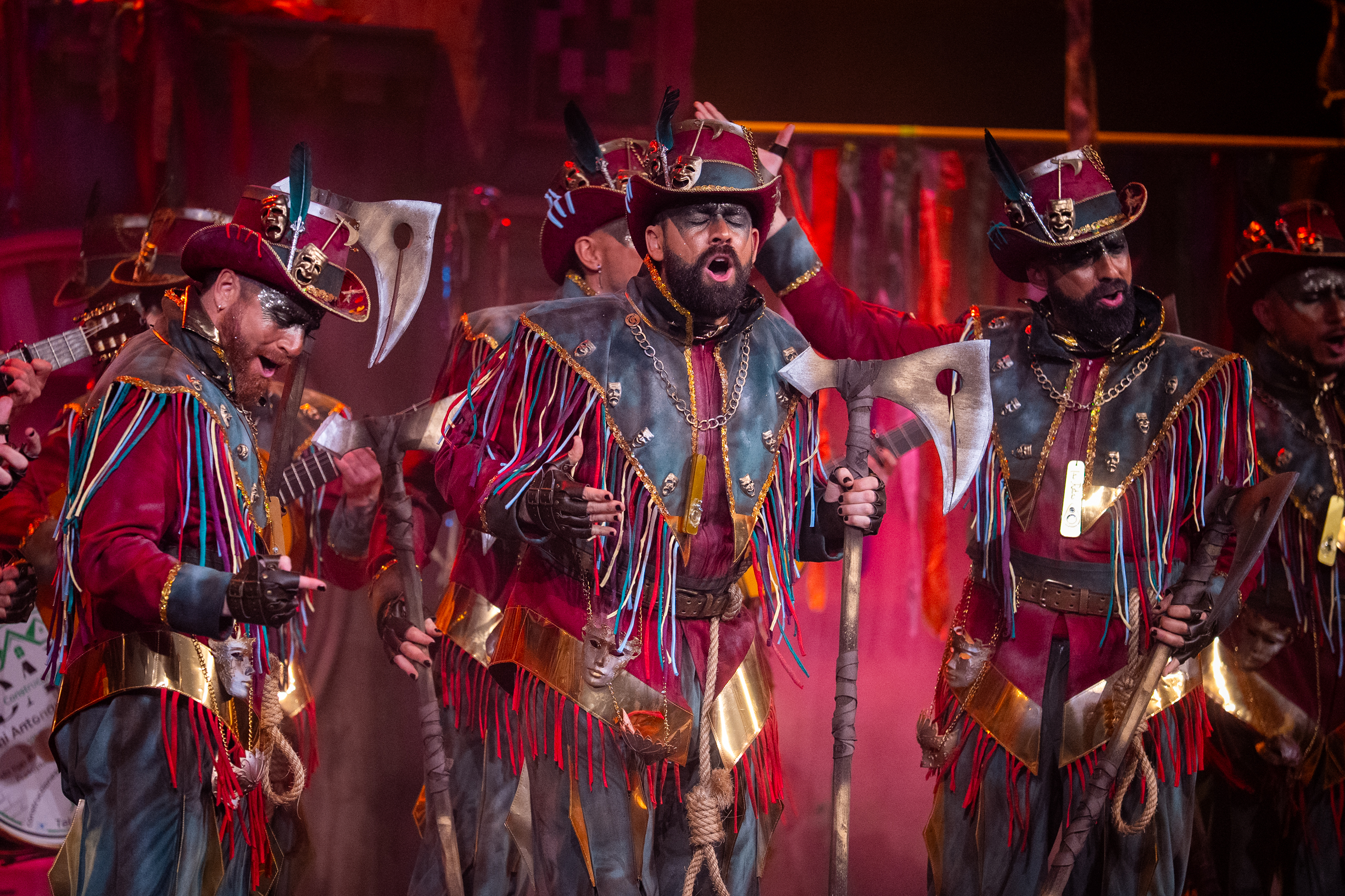 Comparsa, El verdugo - Preliminares