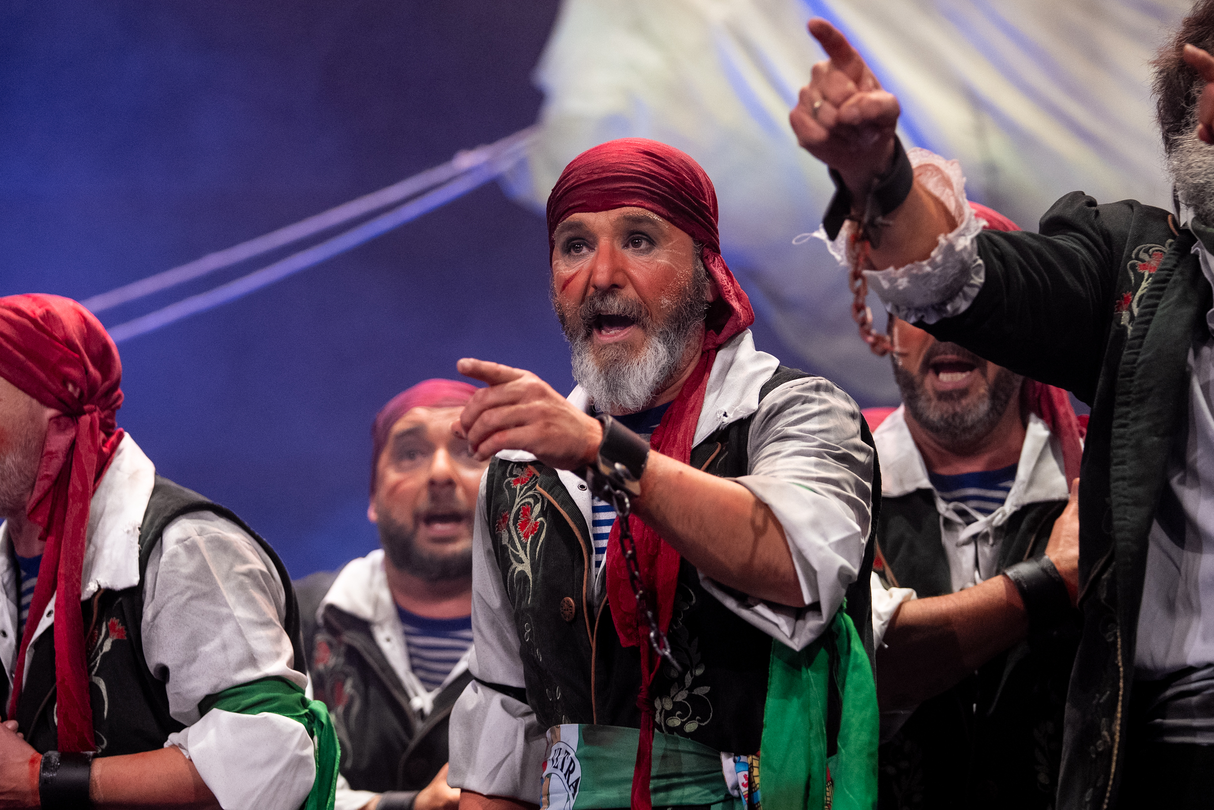 Comparsa, La condená - Preliminares