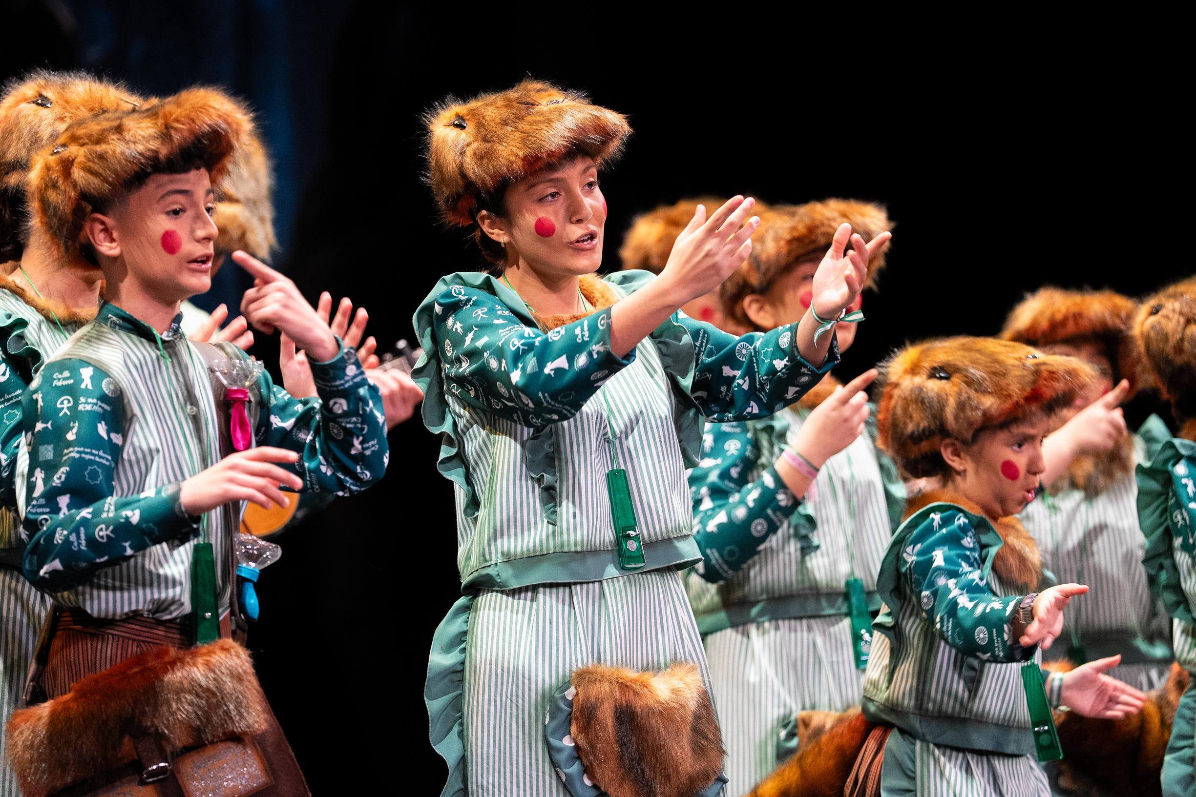 Comparsa infantil, Las Marmotas - Semifinal