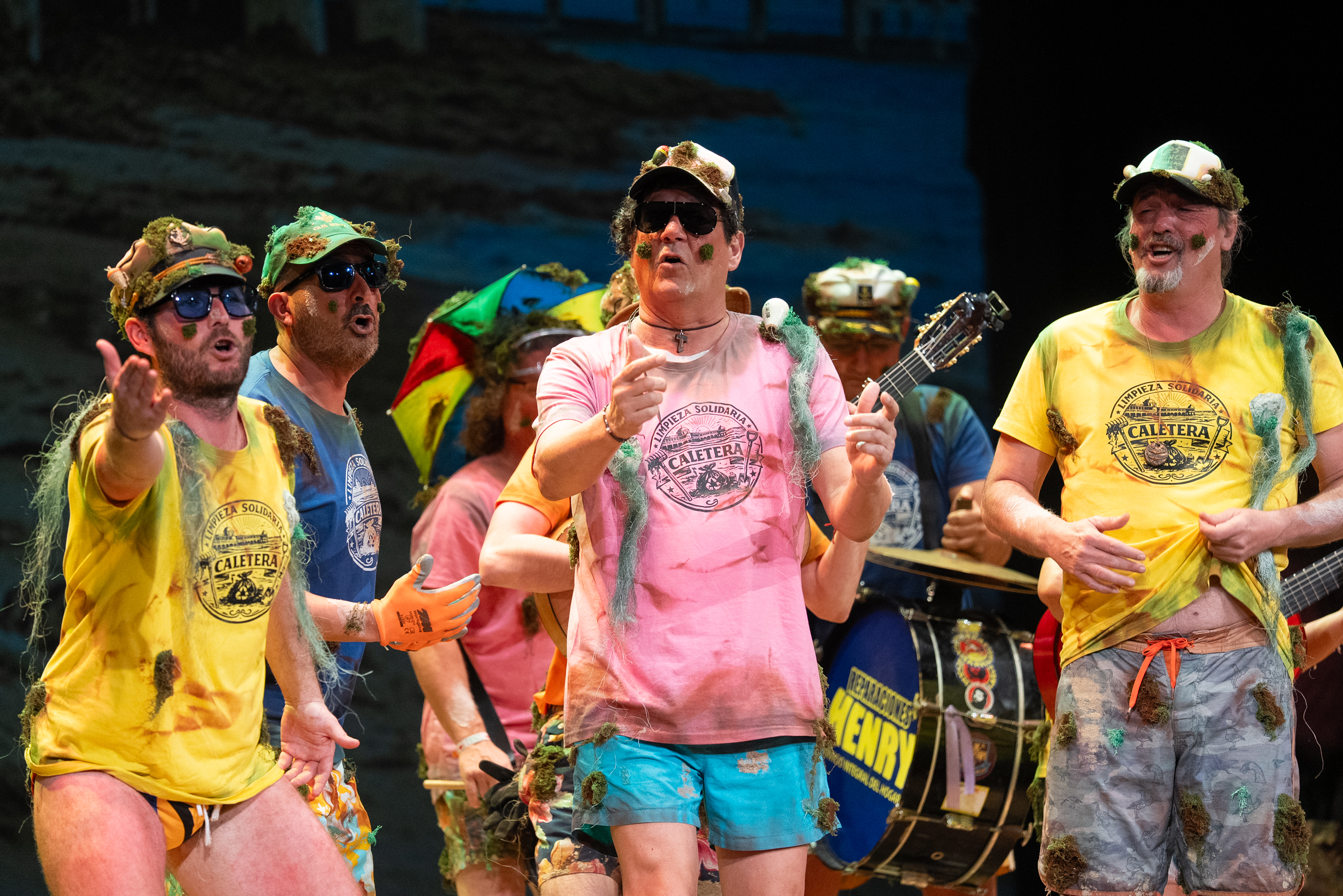 Chirigota, L@s quince en las algas - Preliminares