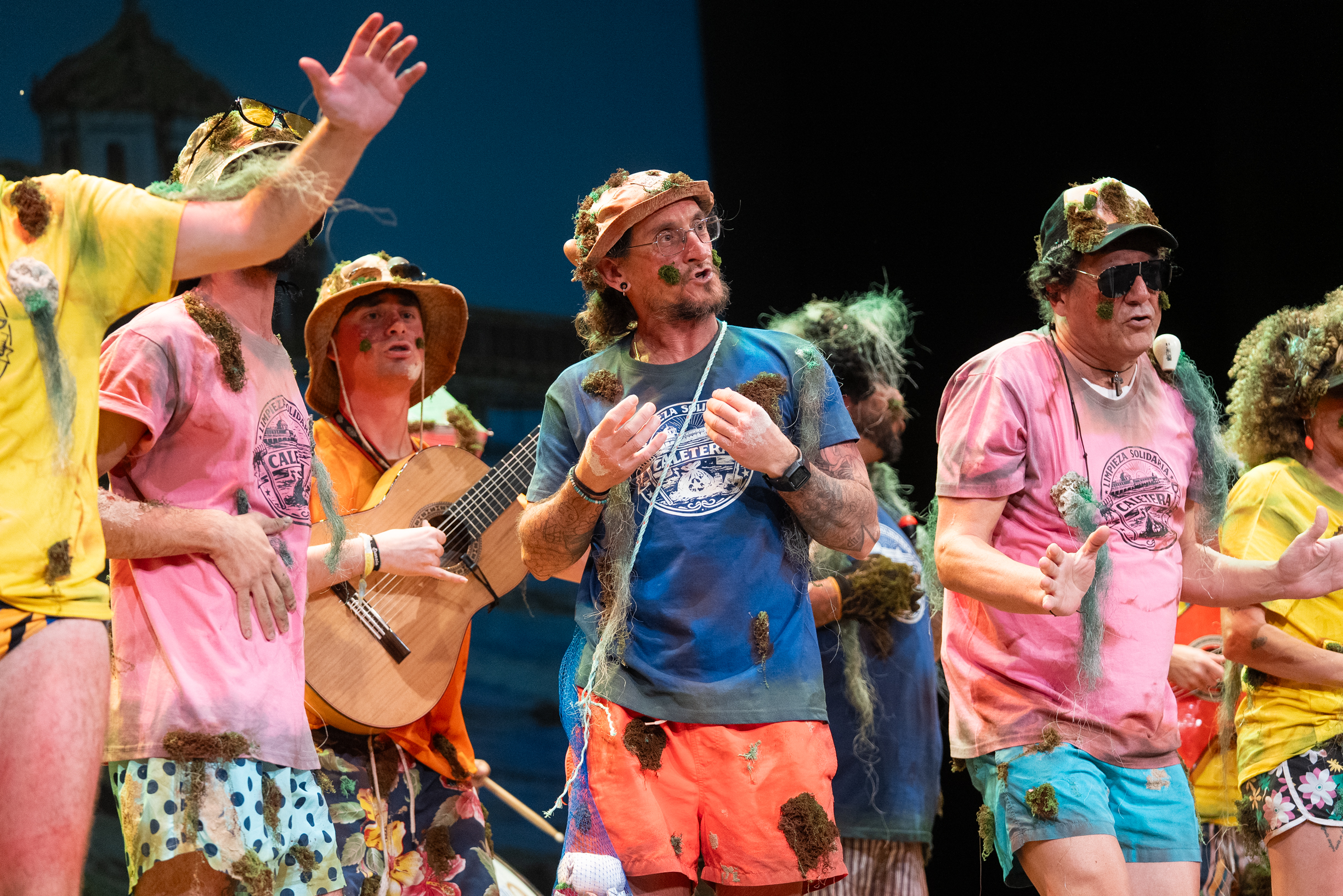 Chirigota, L@s quince en las algas - Preliminares