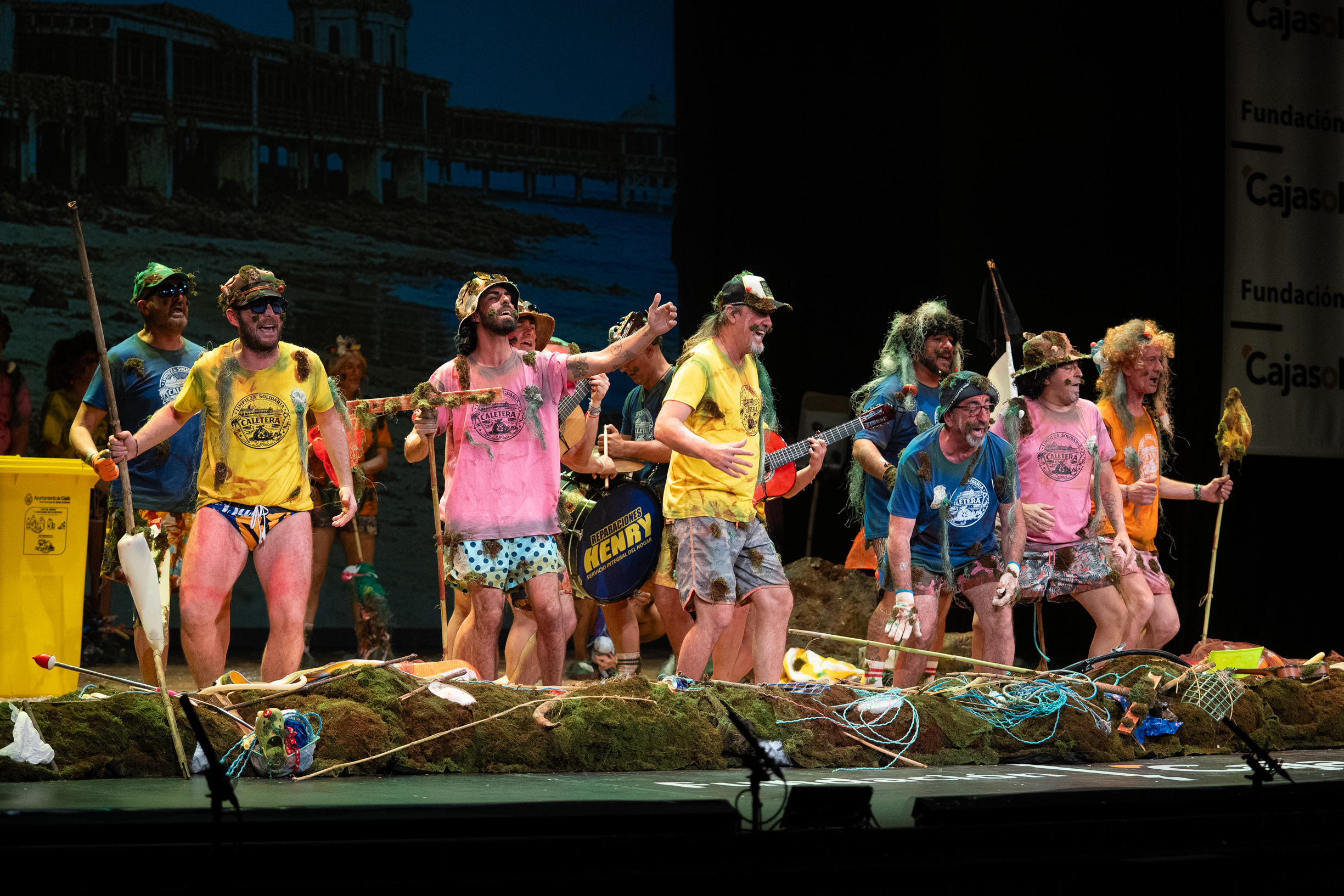 Chirigota, L@s quince en las algas - Preliminares